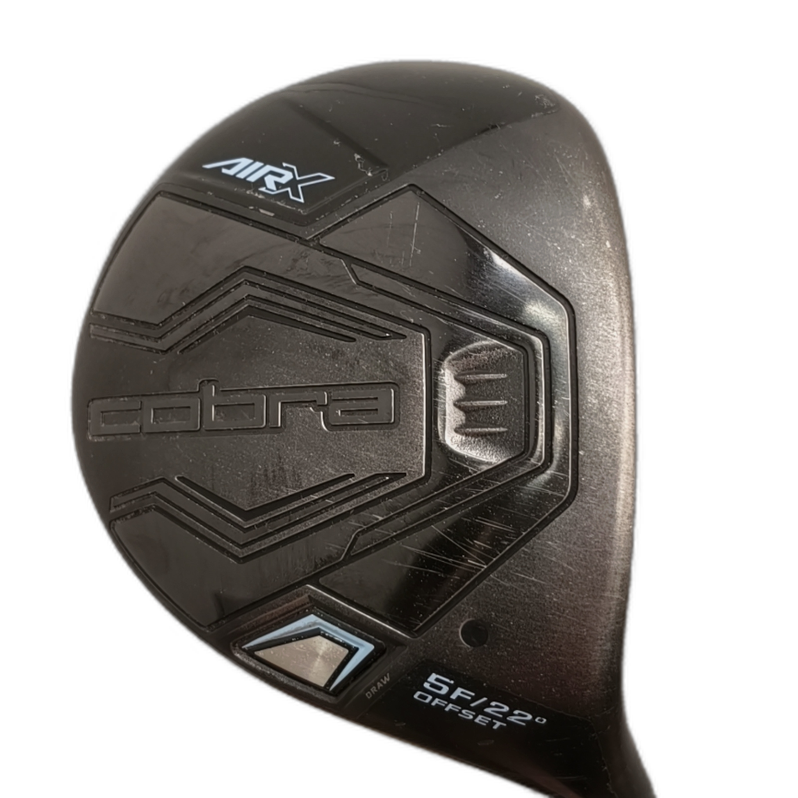 Cobra AIR-X Offset Fairway Wood / Flex Ladies / #5/22 [model:silueta] [bg:handrolled]
