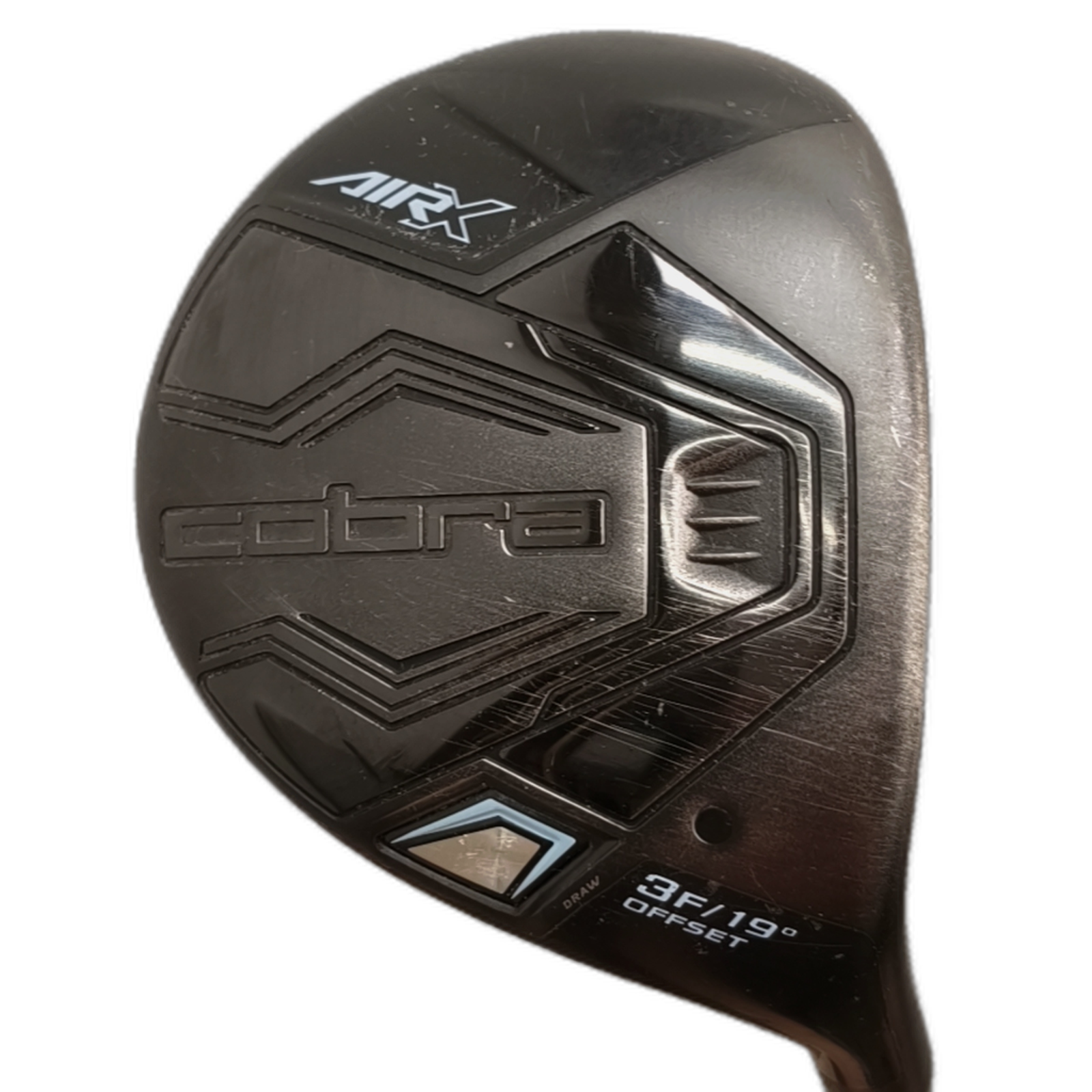 Cobra AIR-X Offset Fairway Wood / Flex Ladies / #3/19 [model:silueta] [bg:handrolled]