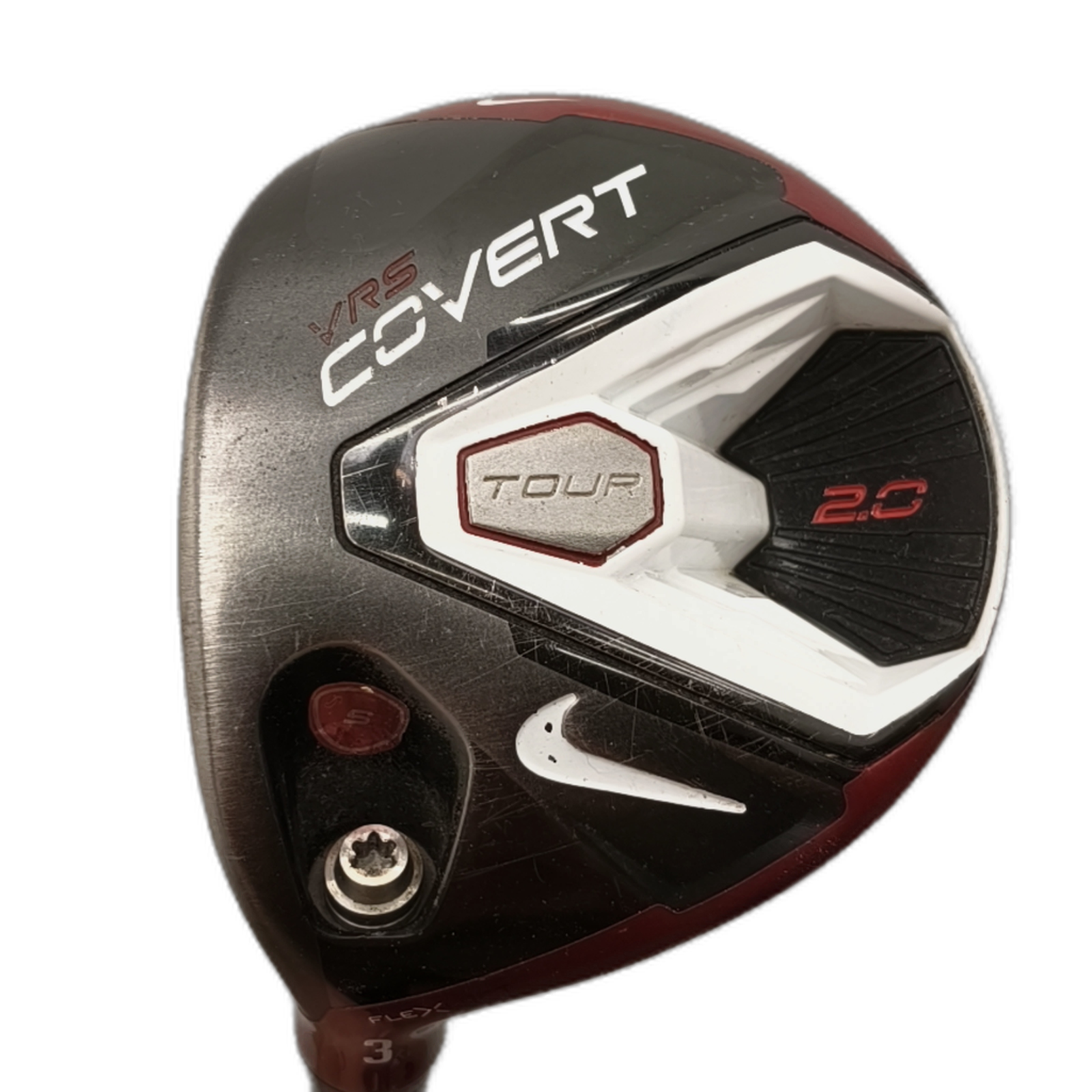 Venstre Nike Covert VRS 2.0 Fairway Wood / Flex Stiff / #3/14 [model:silueta] [bg:handrolled]