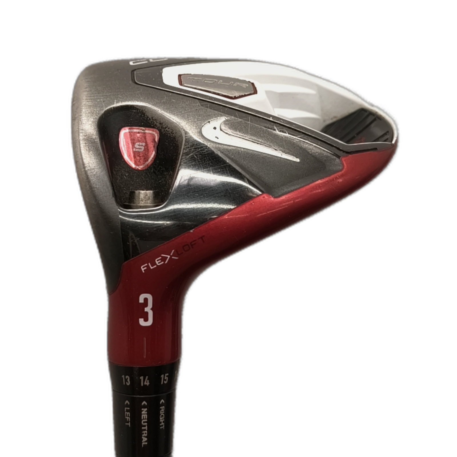 Venstre Nike Covert VRS 2.0 Fairway Wood / Flex Stiff / #3/14 [model:silueta] [bg:handrolled]