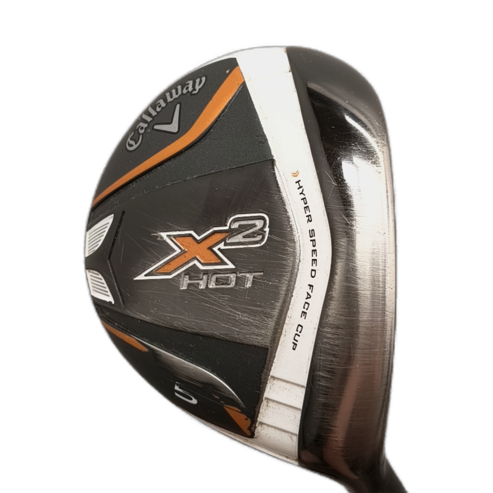 Callaway X2 Hot Fairway Wood / Flex Regular / #5/18 [model:silueta] [bg:handrolled]