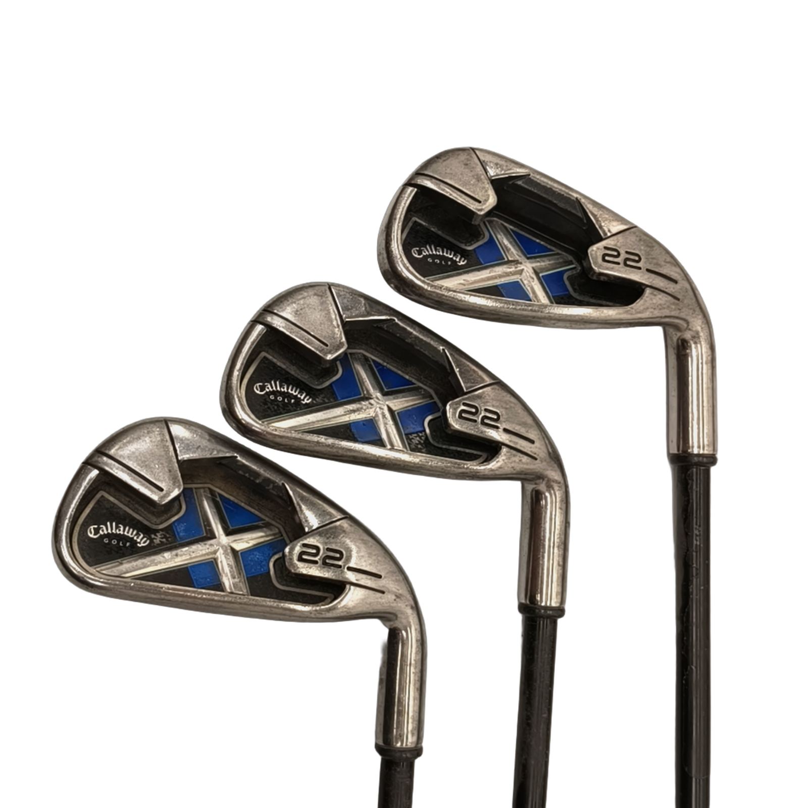 Callaway X-22 Jernsæt / 6-PW+SW / Flex A-flex / Grafit [model:birefnet-general] [bg:handrolled]