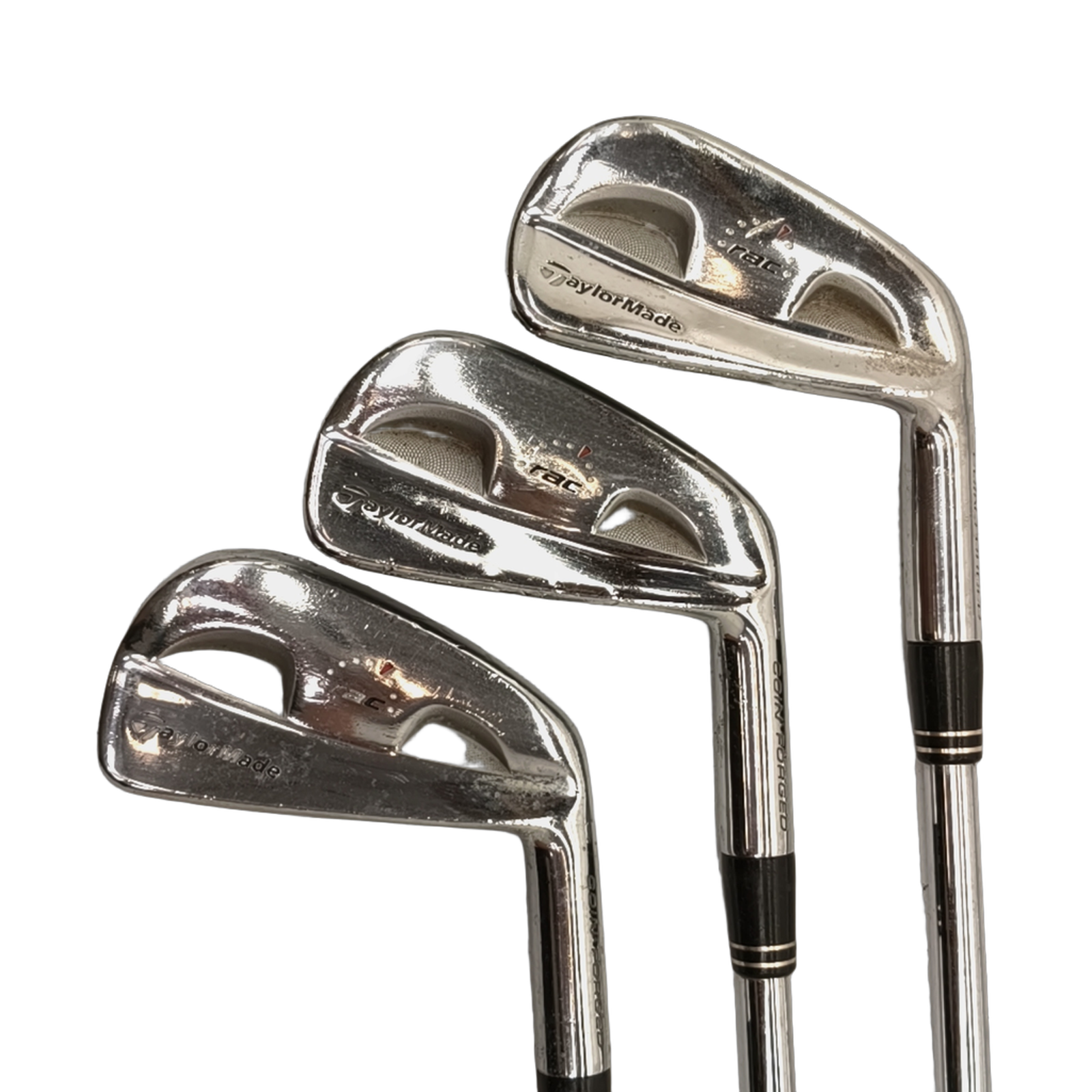 TaylorMade RAC Jernsæt / 3-PW / Flex Stiff / Stål [model:birefnet-general] [bg:handrolled]