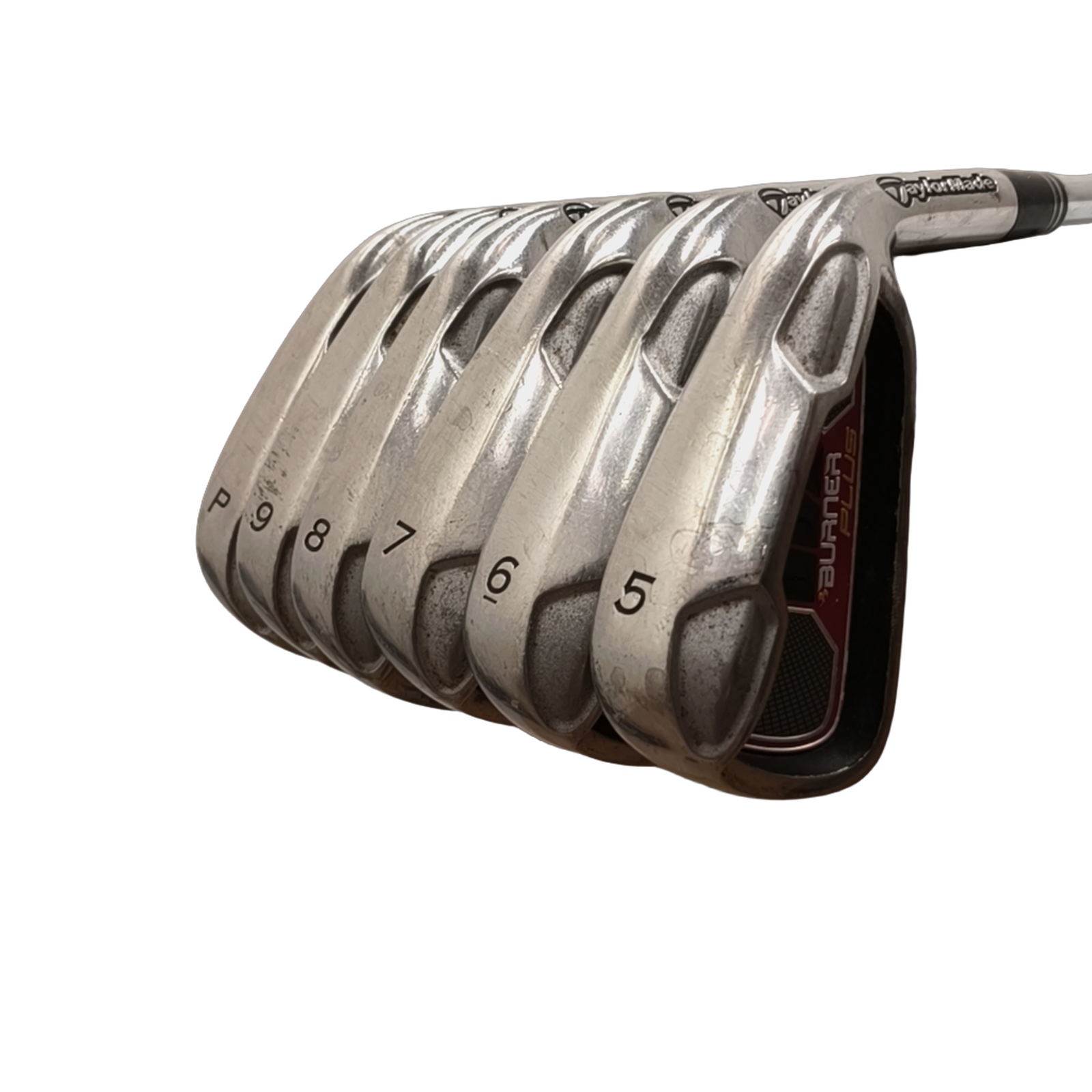 TaylorMade Burner+ Iron Set / 5-PW / Flex Regular / Steel [model:birefnet-general] [bg:handrolled]