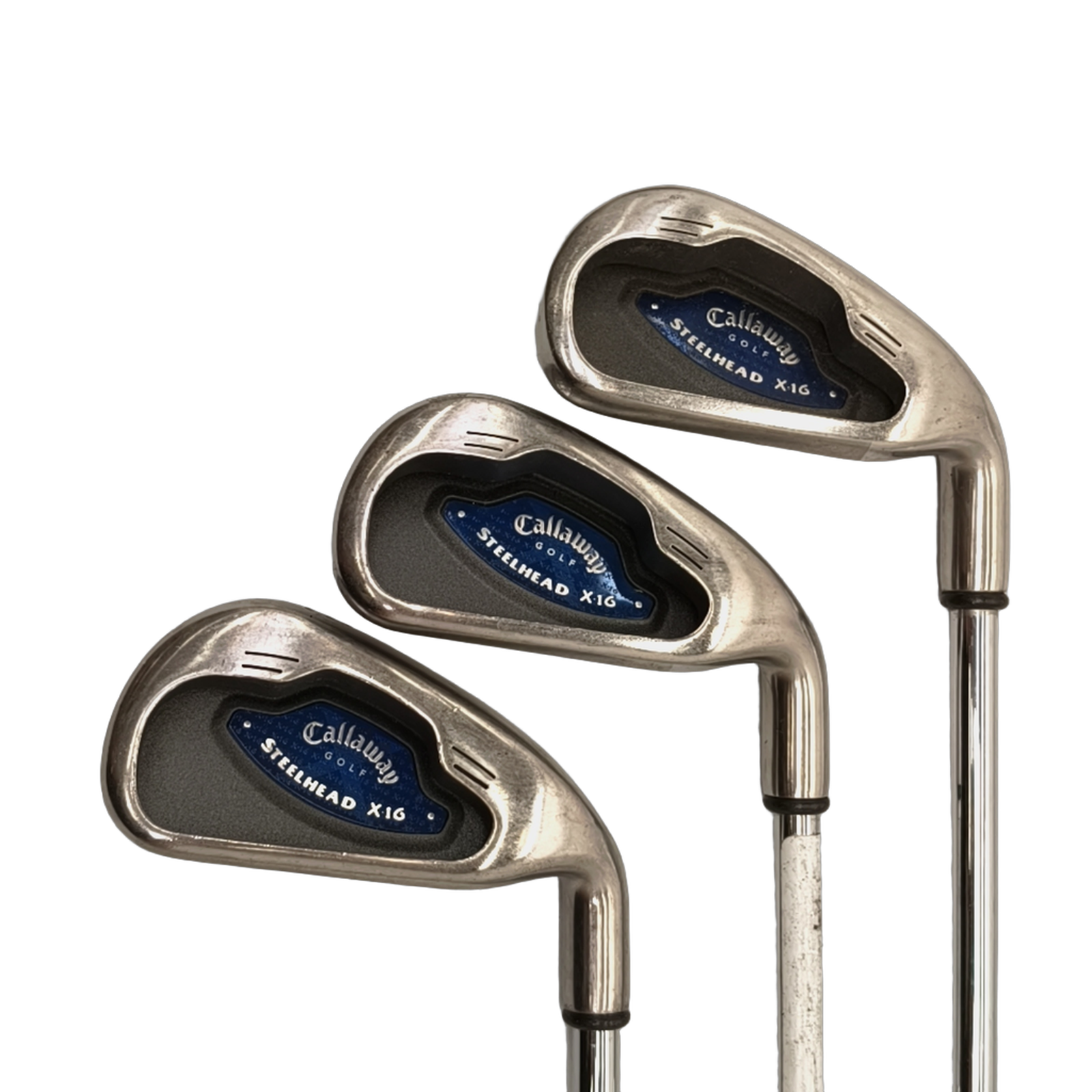 Callaway Steelhead X-16 Iron Set / 3-PW / Flex Regular / Steel [model:birefnet-general] [bg:handrolled]