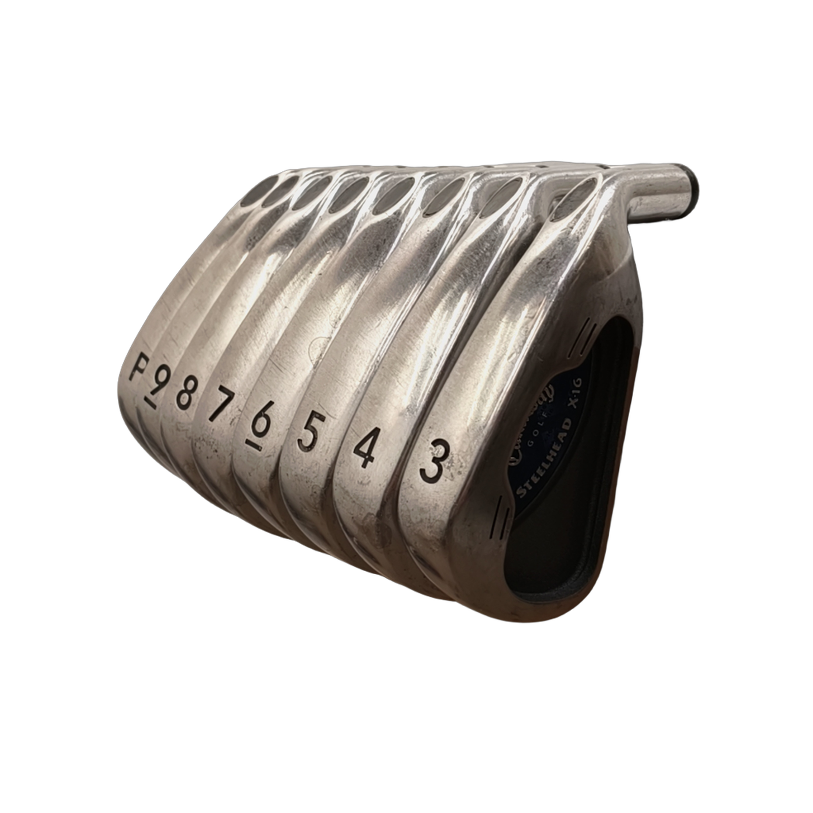 Callaway Steelhead X-16 Iron Set / 3-PW / Flex Regular / Steel [model:birefnet-general] [bg:handrolled]