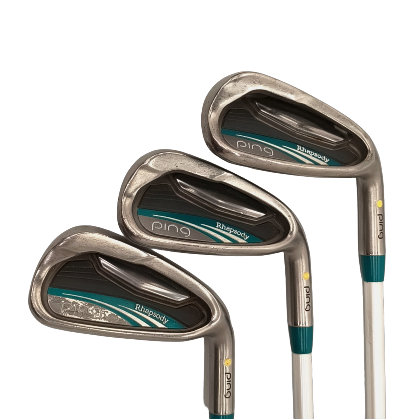 PING Rhapsody Jernsæt / 5H+6h+7i-PW+SW / Flex Ladies / Grafit [model:birefnet-general] [bg:handrolled]