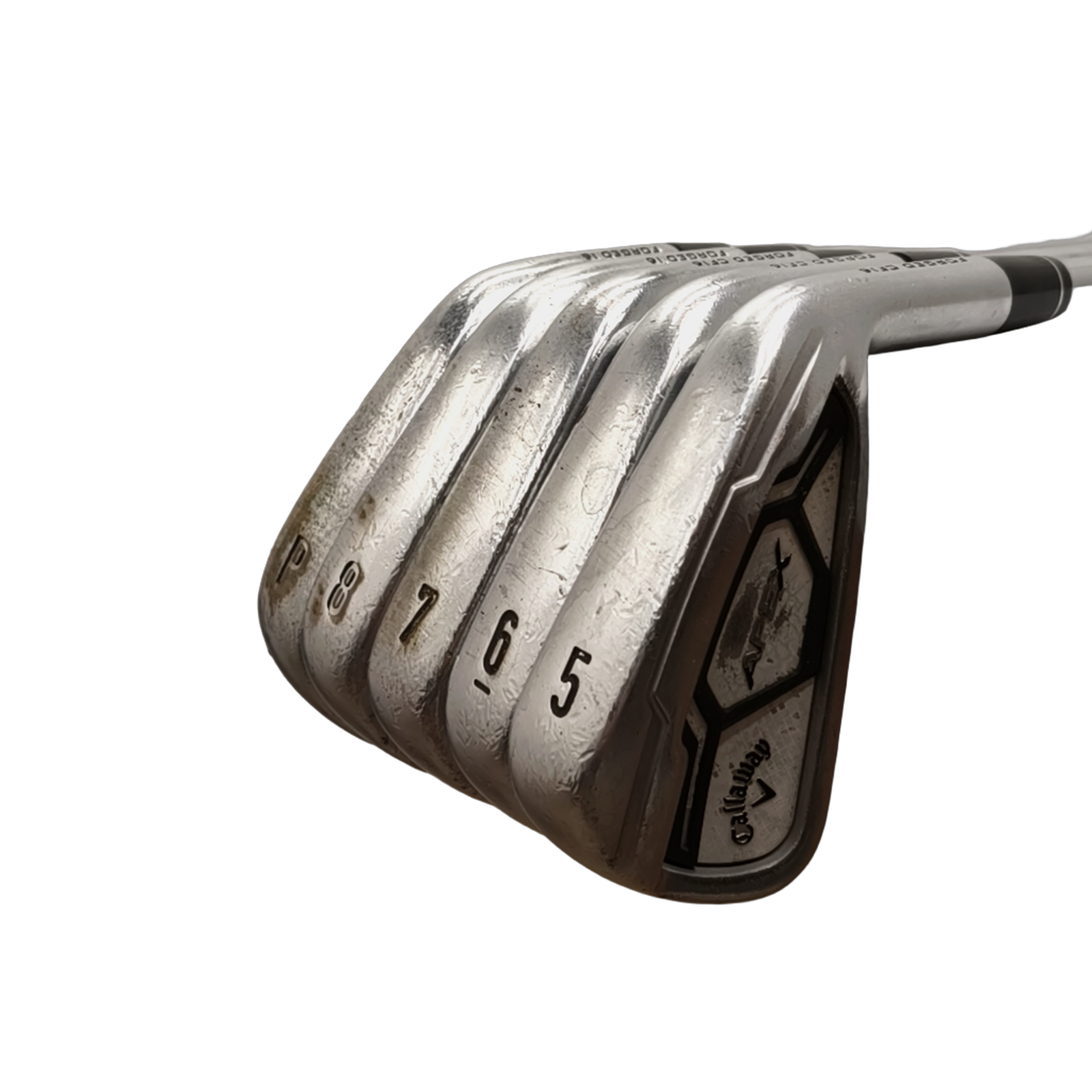 Callaway Apex 16 Iron set / 5-8i+PW / Flex Regular / Steel [model:birefnet-general] [bg:handrolled]