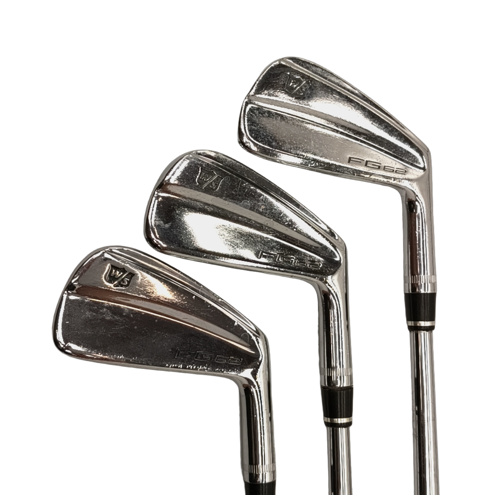 Wilson Staff FG 62 Set di ferri / 3-PW / Flex Stiff / Acciaio [model:birefnet-general] [bg:handrolled]