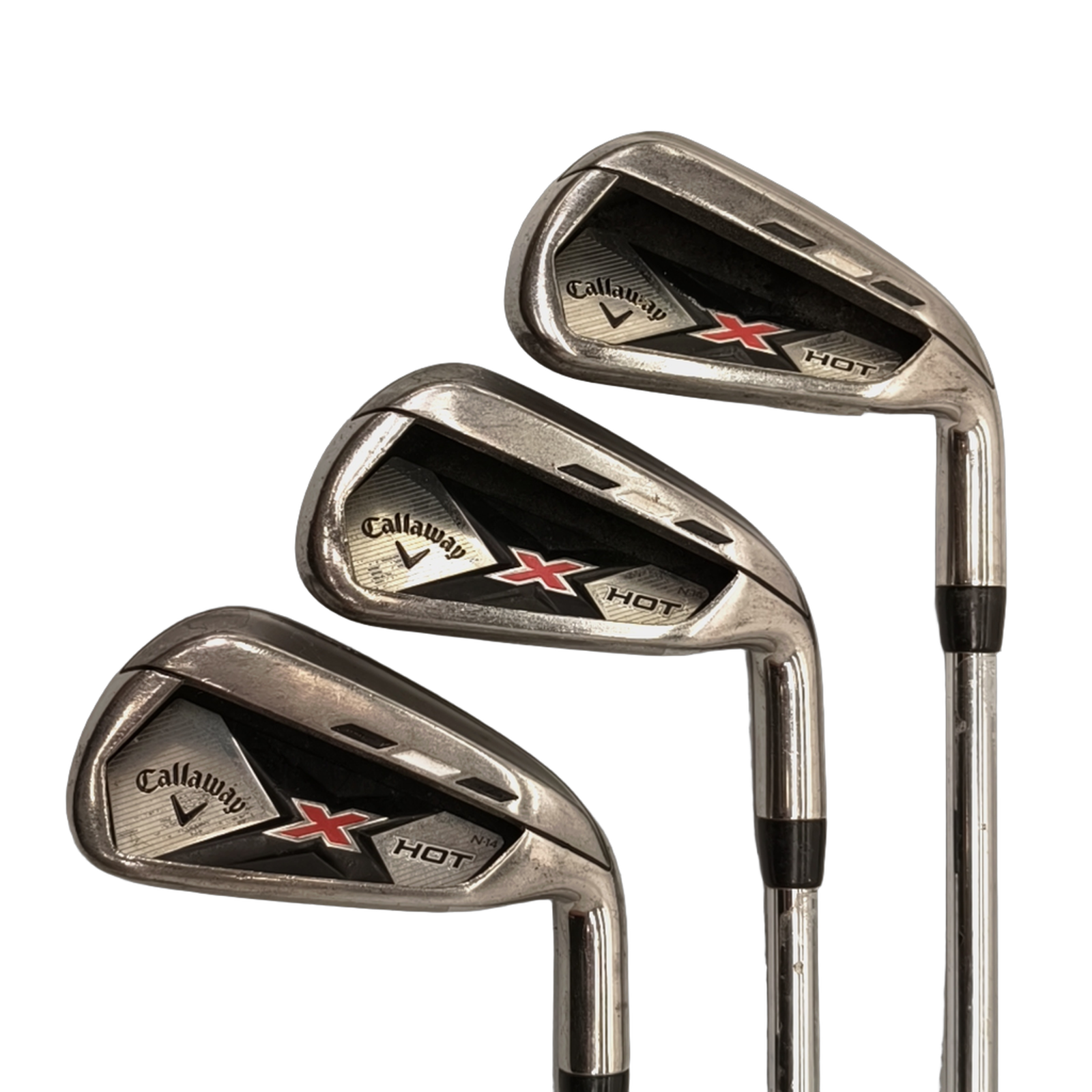 Callaway X Hot Set di ferri / 5-PW / Flex Uniflex / Acciaio [model:birefnet-general] [bg:handrolled]
