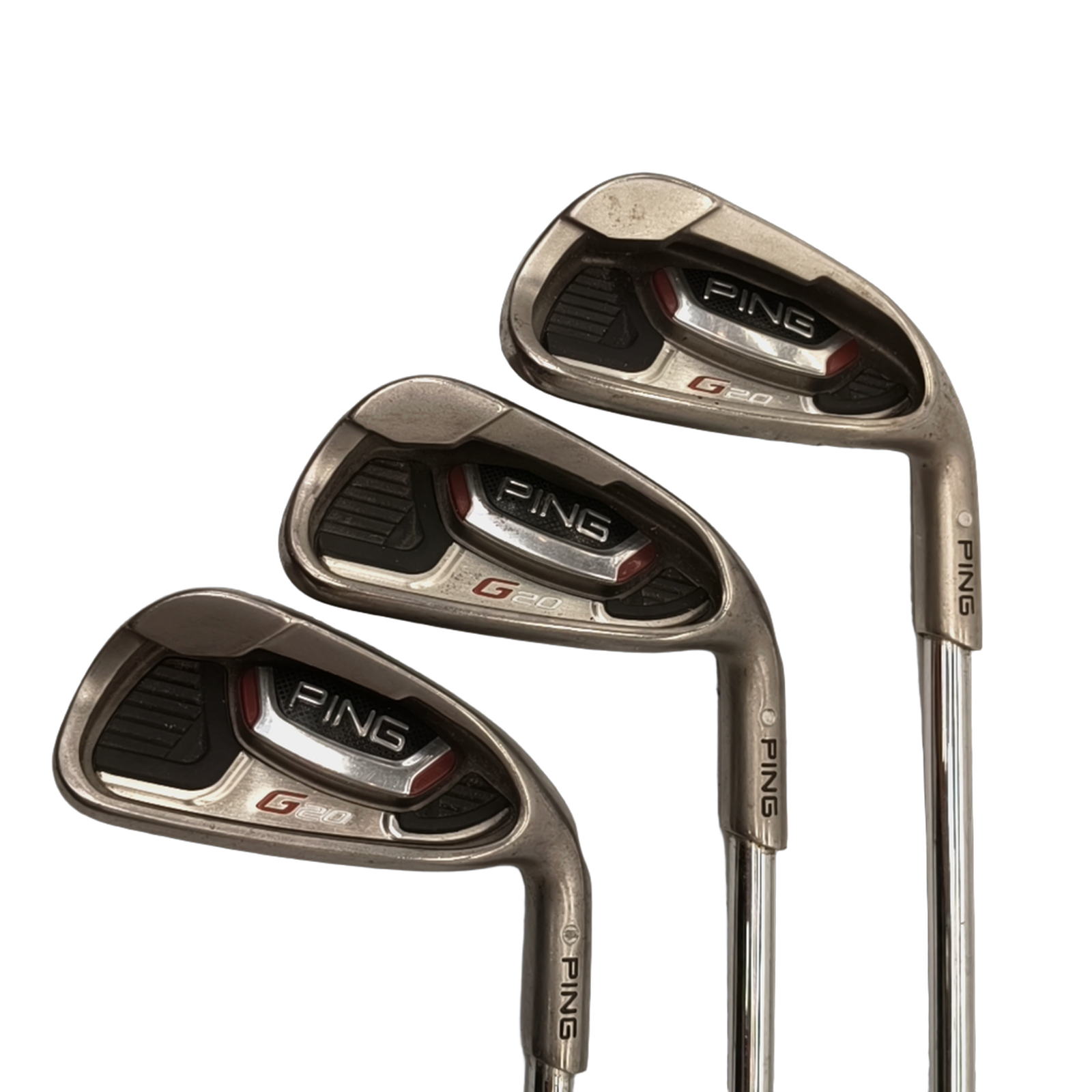 PING G20 Jernsæt / 6-PW+GW / Flex Regular / Stål [model:birefnet-general] [bg:handrolled]