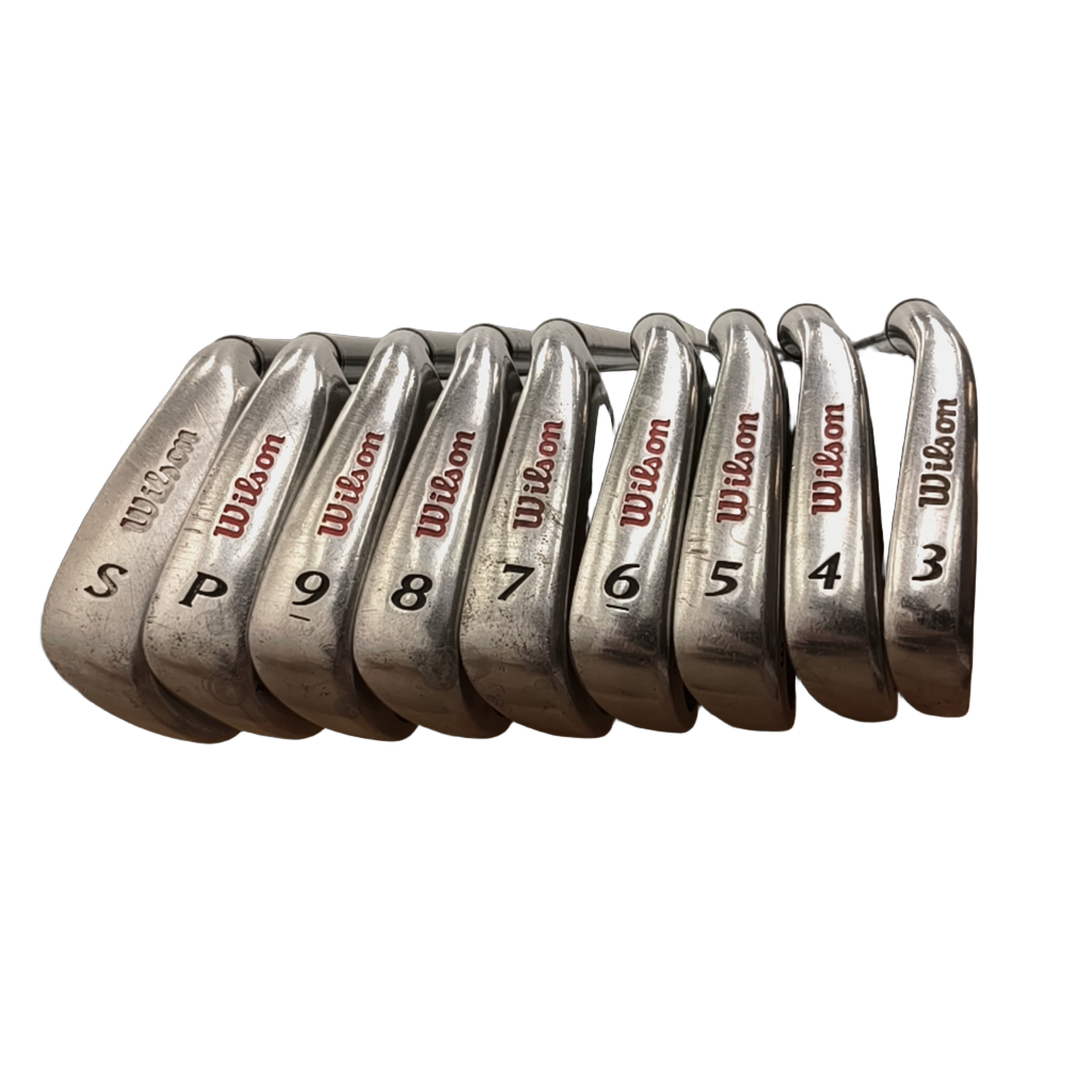 Wilson Fatshaft Jernsæt / 3-PW+SW / Flex A-flex / Grafit [model:birefnet-general] [bg:handrolled]