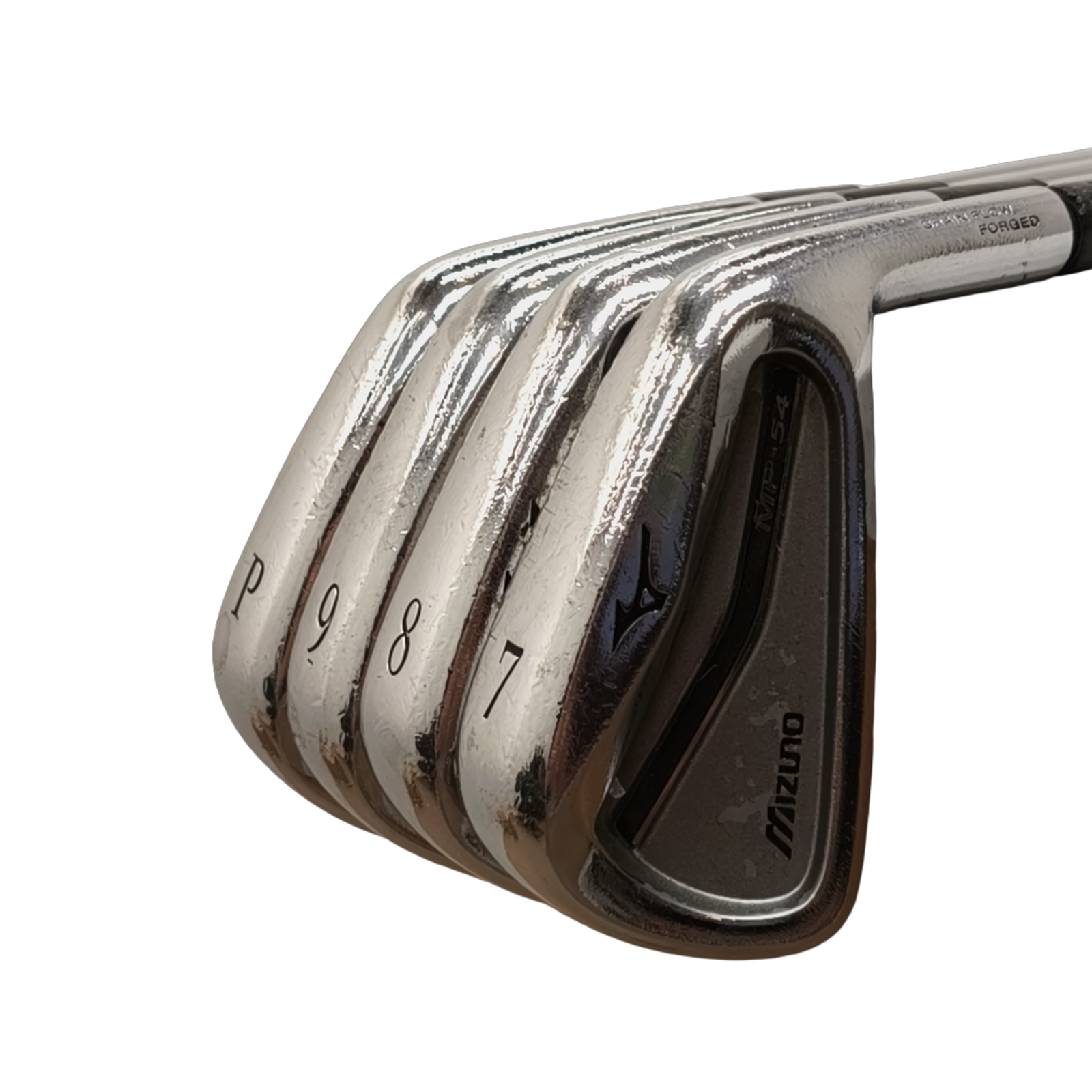 Mizuno MP-54 Jernsæt / 7-PW / Flex Stiff / Stål [model:birefnet-general] [bg:handrolled]