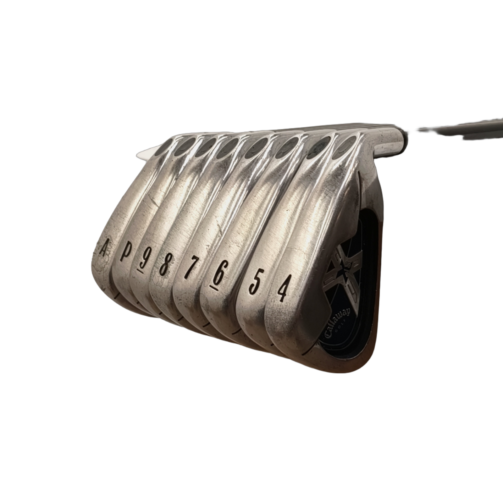 Callaway X-18 Iron Set / 4-PW+AW / Flex Regular / Graphite [model:birefnet-general] [bg:handrolled]