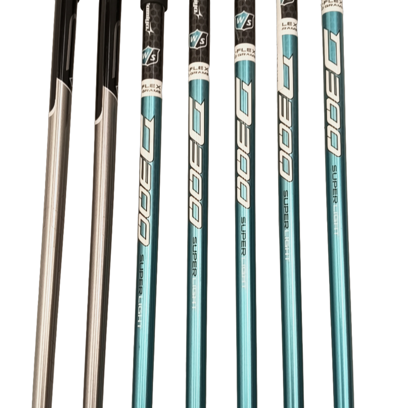 Left Wilson Staff D300 Iron Set / 6-PW+GW+SW / Flex Ladies / Graphite [model:birefnet-general] [bg:handrolled]