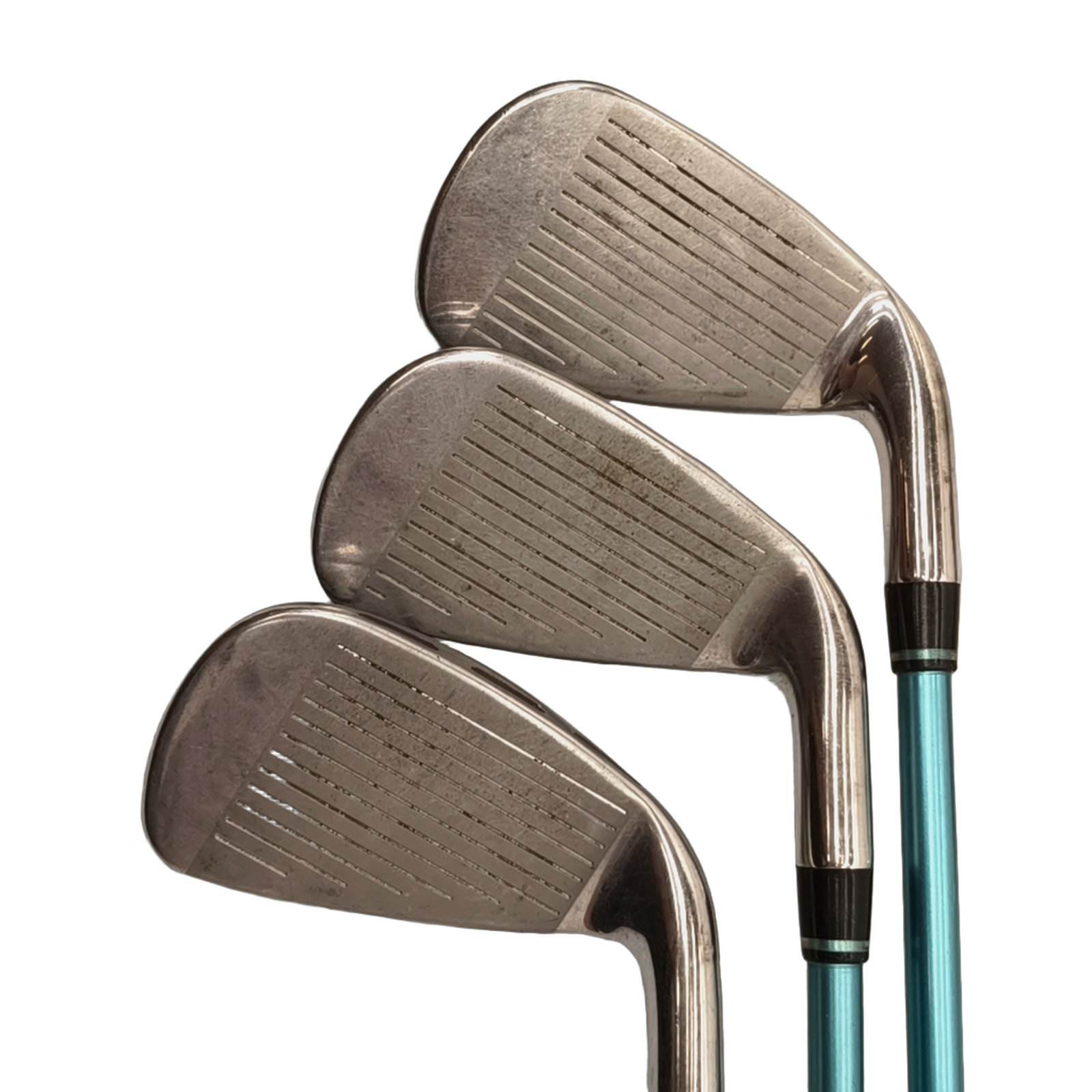 Left Wilson Staff D300 Iron Set / 6-PW+GW+SW / Flex Ladies / Graphite [model:birefnet-general] [bg:handrolled]