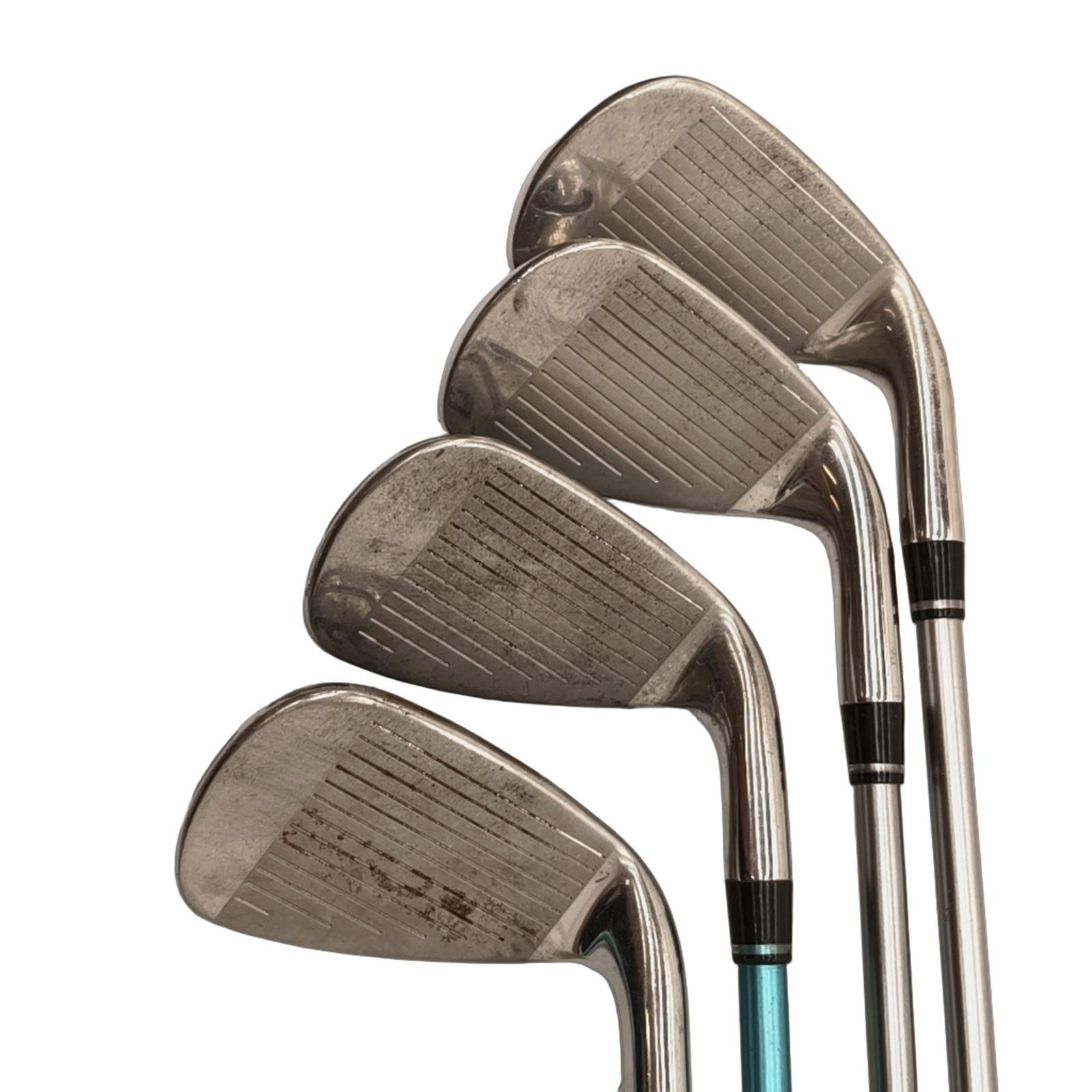 Left Wilson Staff D300 Iron Set / 6-PW+GW+SW / Flex Ladies / Graphite [model:birefnet-general] [bg:handrolled]