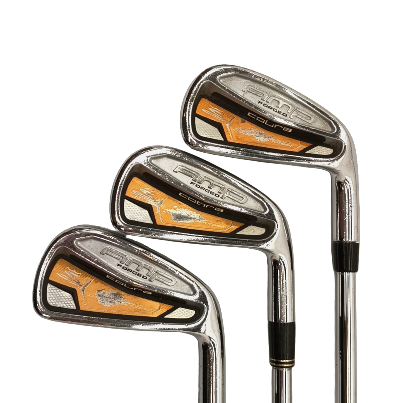 Cobra AMP Forged Iron set / 4-PW / Flex Regular / Steel [model:birefnet-general] [bg:handrolled]