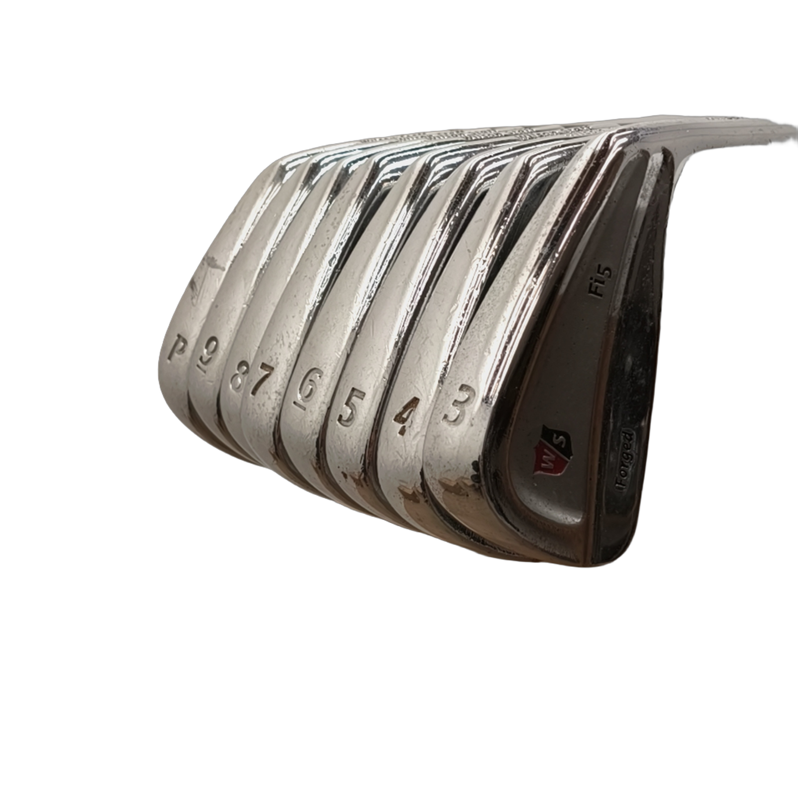 Wilson Staff Fi5 Iron Set / 3-PW / Flex Stiff / Steel [model:birefnet-general] [bg:handrolled]