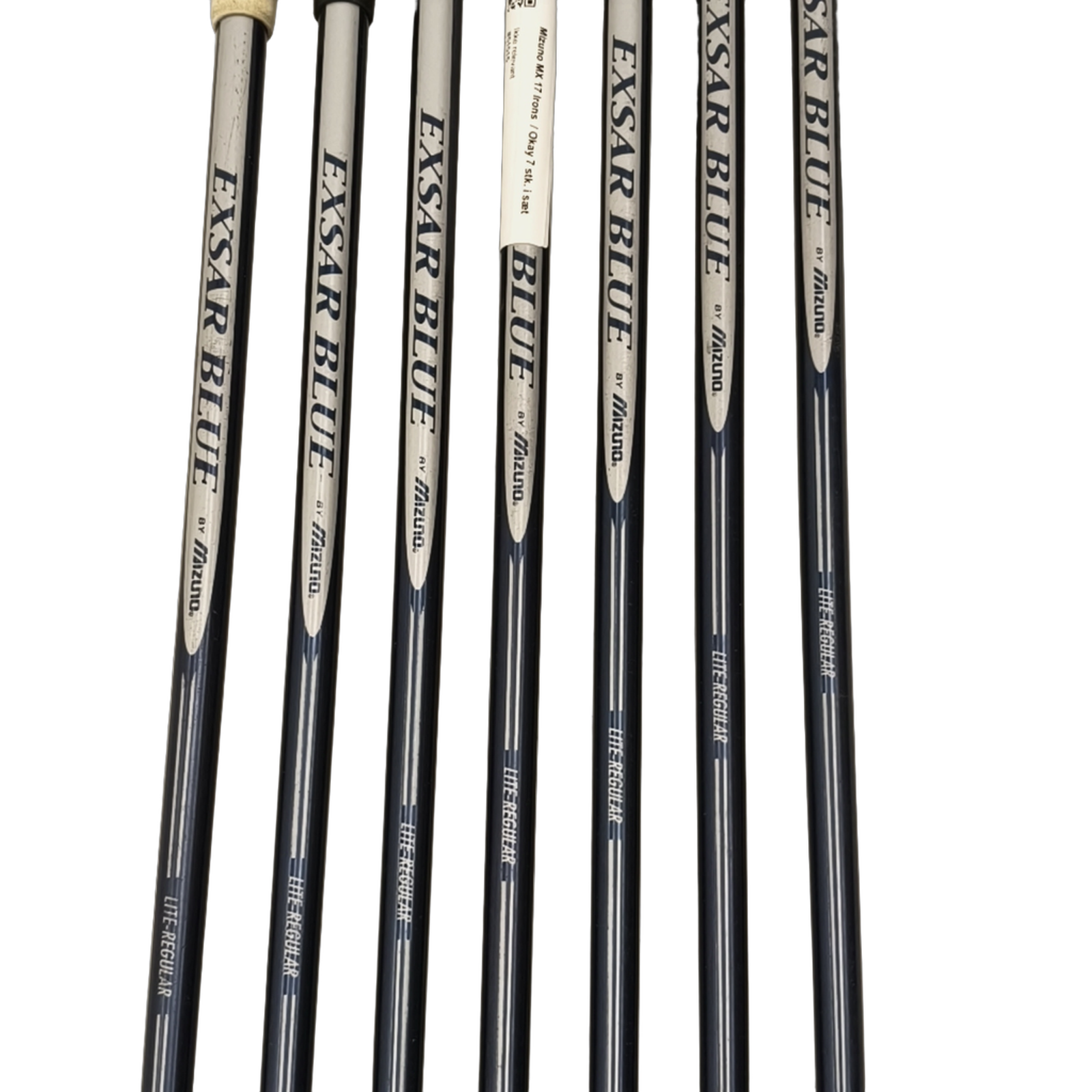 Mizuno MX-17 Ironset / 4-PW / Flex A-flex / Graphite [model:birefnet-general] [bg:handrolled]