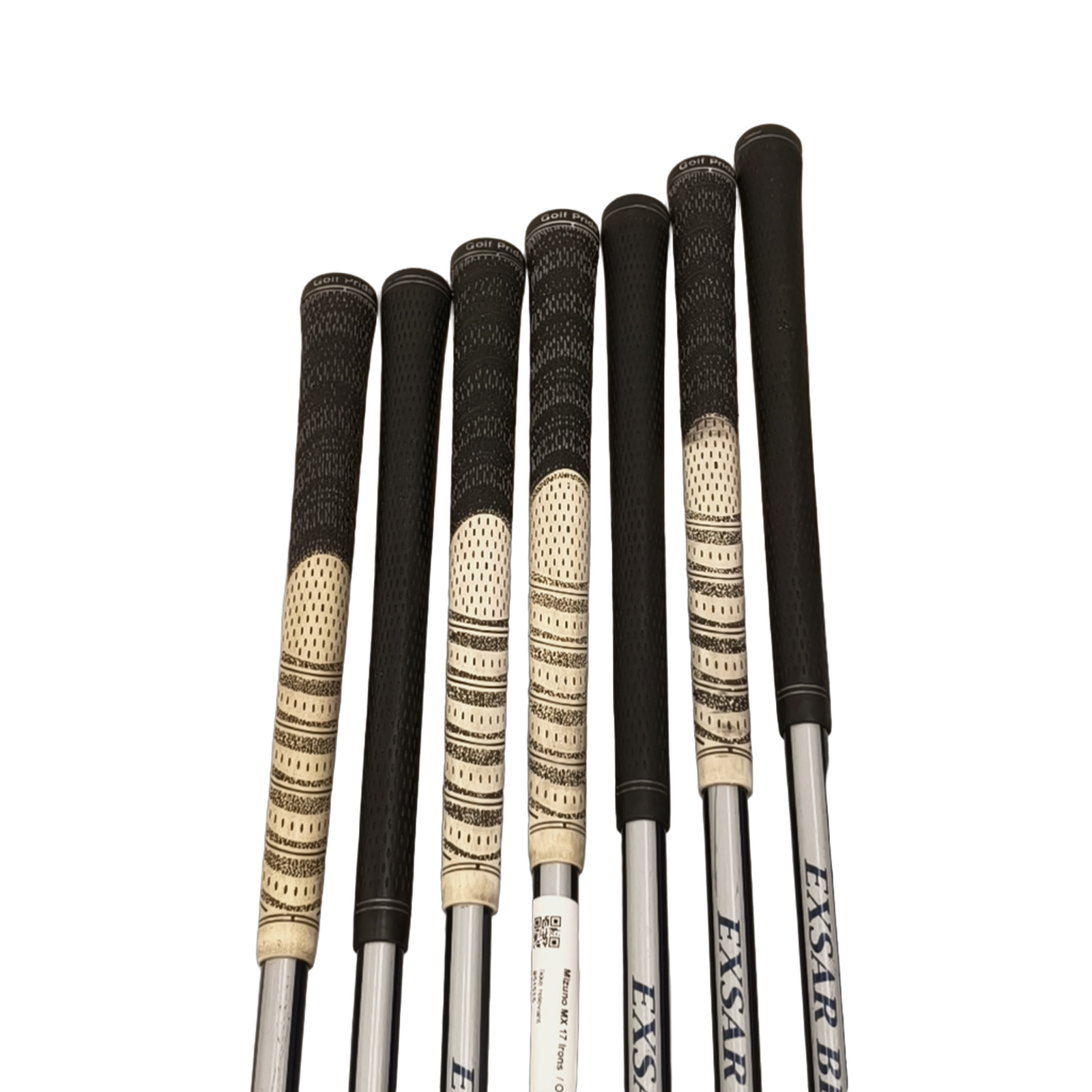 Mizuno MX-17 Ironset / 4-PW / Flex A-flex / Graphite [model:birefnet-general] [bg:handrolled]