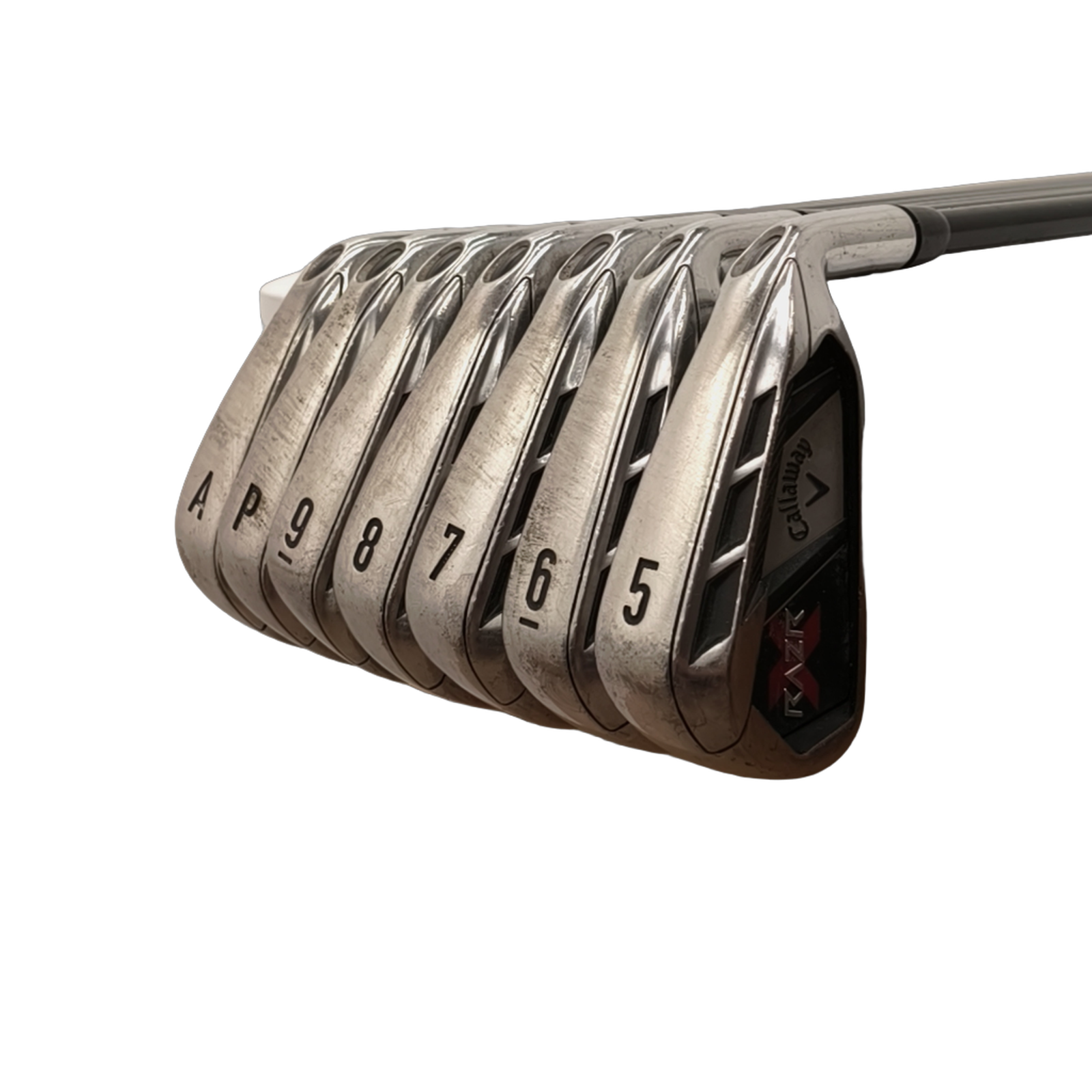 Callaway Razr X Jernsæt / 5-PW+AW / Flex Regular / Grafit [model:birefnet-general] [bg:handrolled]