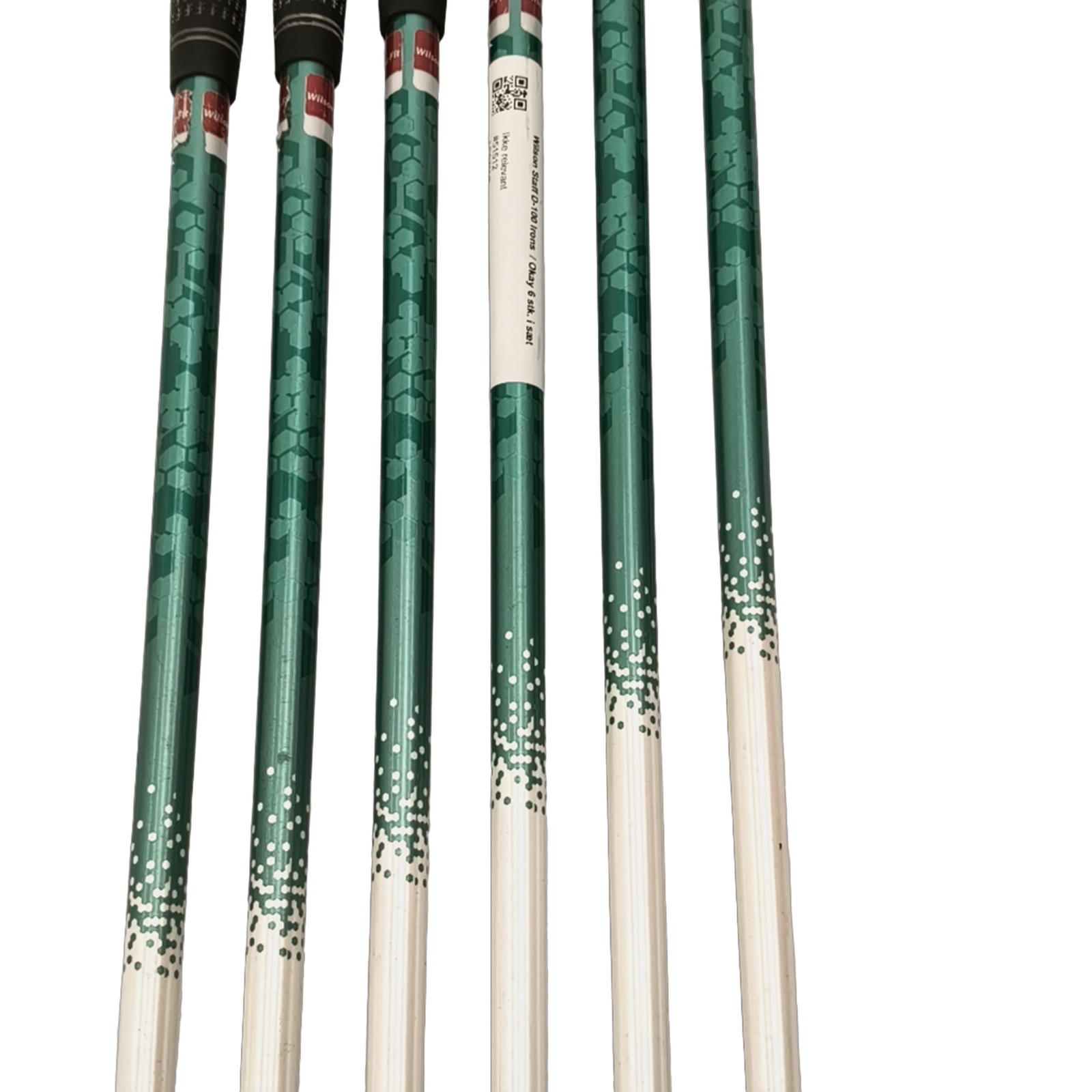 Wilson Staff D100 Eisenset / 6-PW+SW / Flex Ladies / Graphit [model:birefnet-general] [bg:handrolled]
