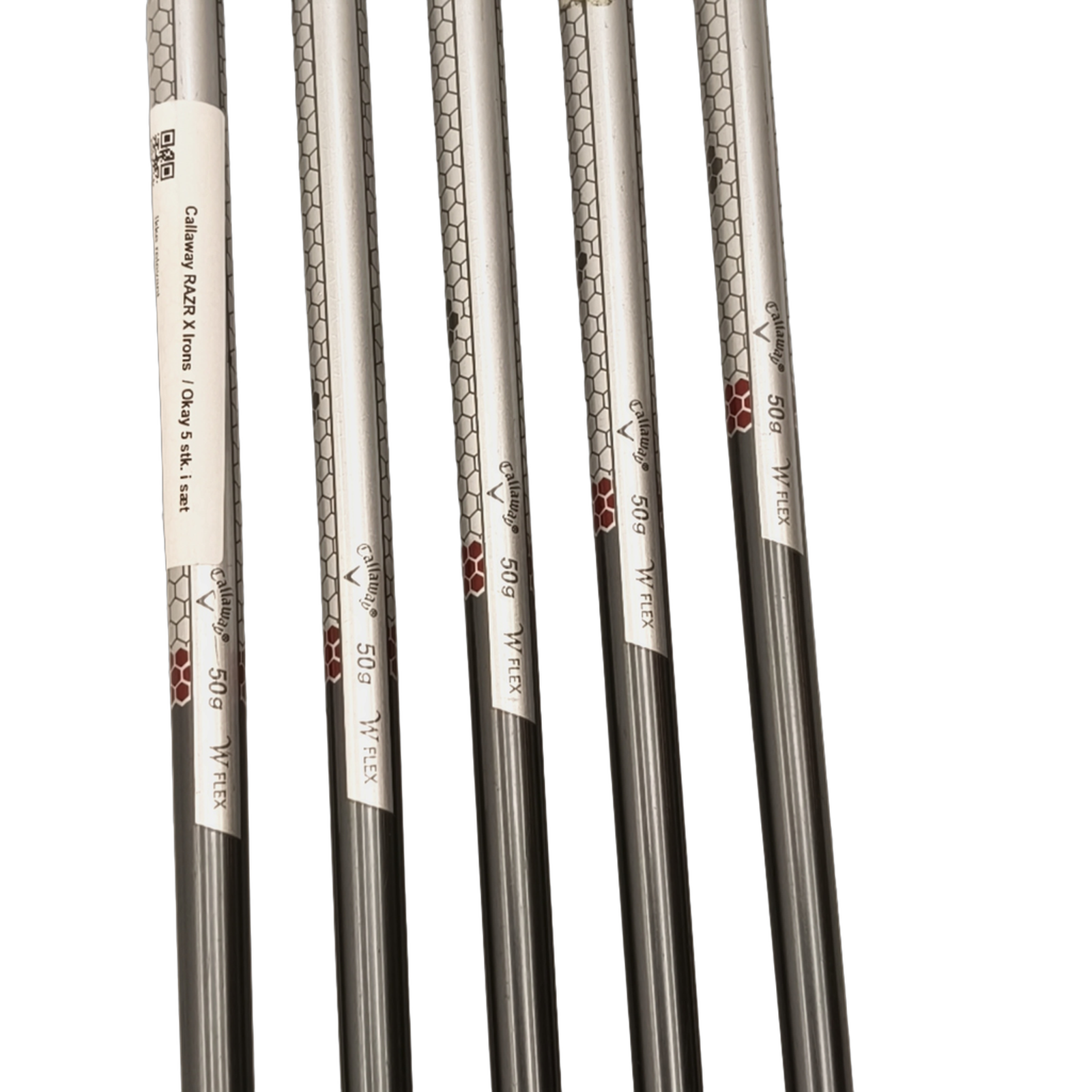 Callaway RAZR X HL Eisenset / 7-PW+SW / Flex Ladies / Graphit [model:birefnet-general] [bg:handrolled]