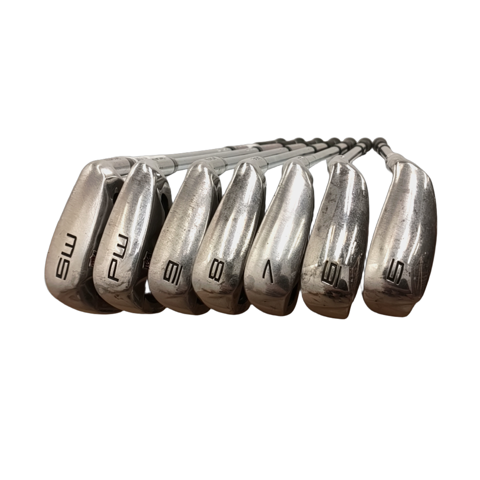 Wilson Staff D-FY Jernsæt / 5-PW+SW / Flex Regular / Steel [model:birefnet-general] [bg:handrolled]