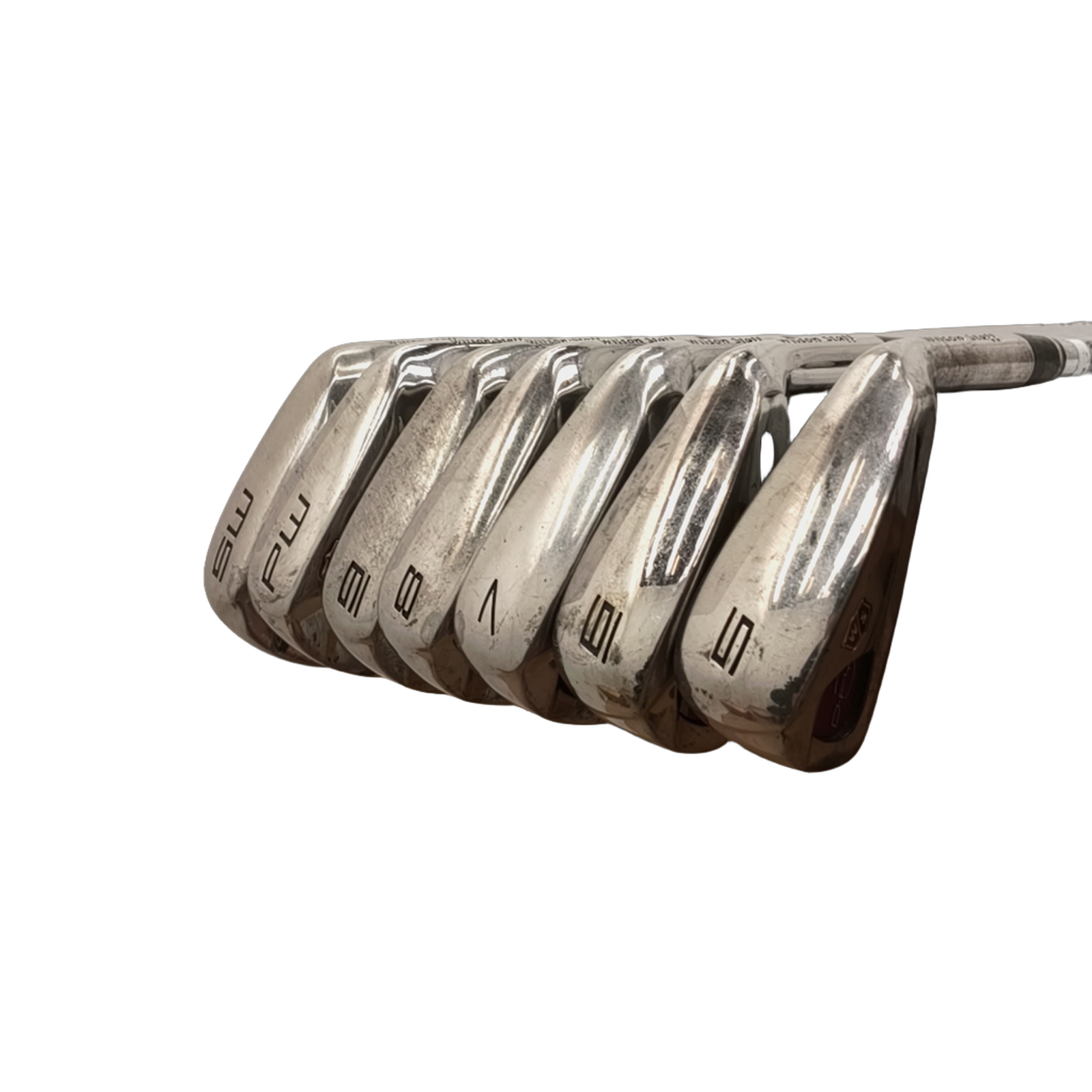 Wilson Staff D-FY Jernsæt / 5-PW+SW / Flex Regular / Steel [model:birefnet-general] [bg:handrolled]