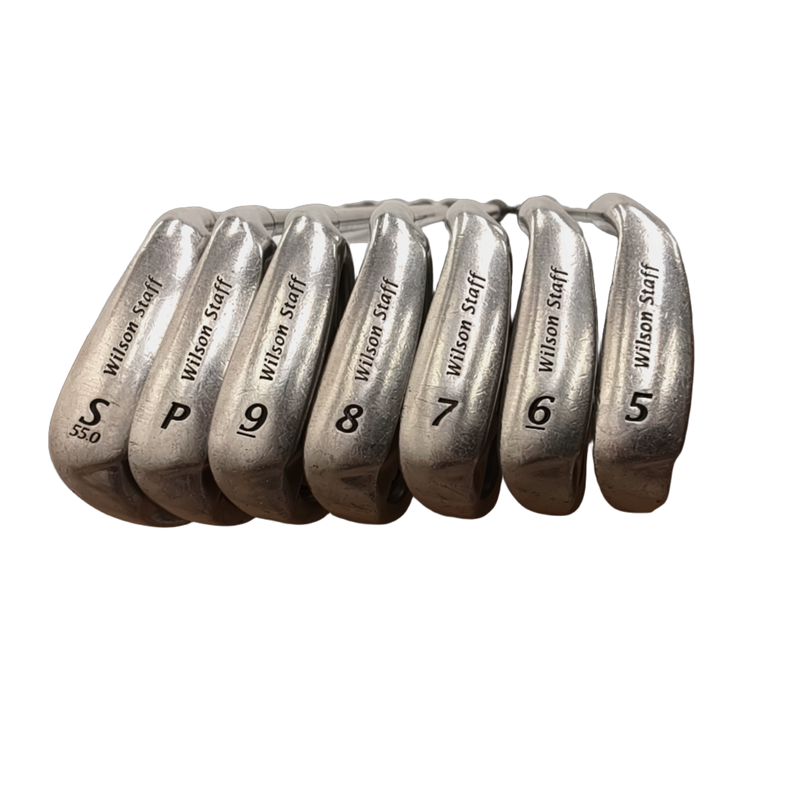 Wilson DI9 iron set / 5-PW+SW / Flex Regular / Graphite [model:birefnet-general] [bg:handrolled]
