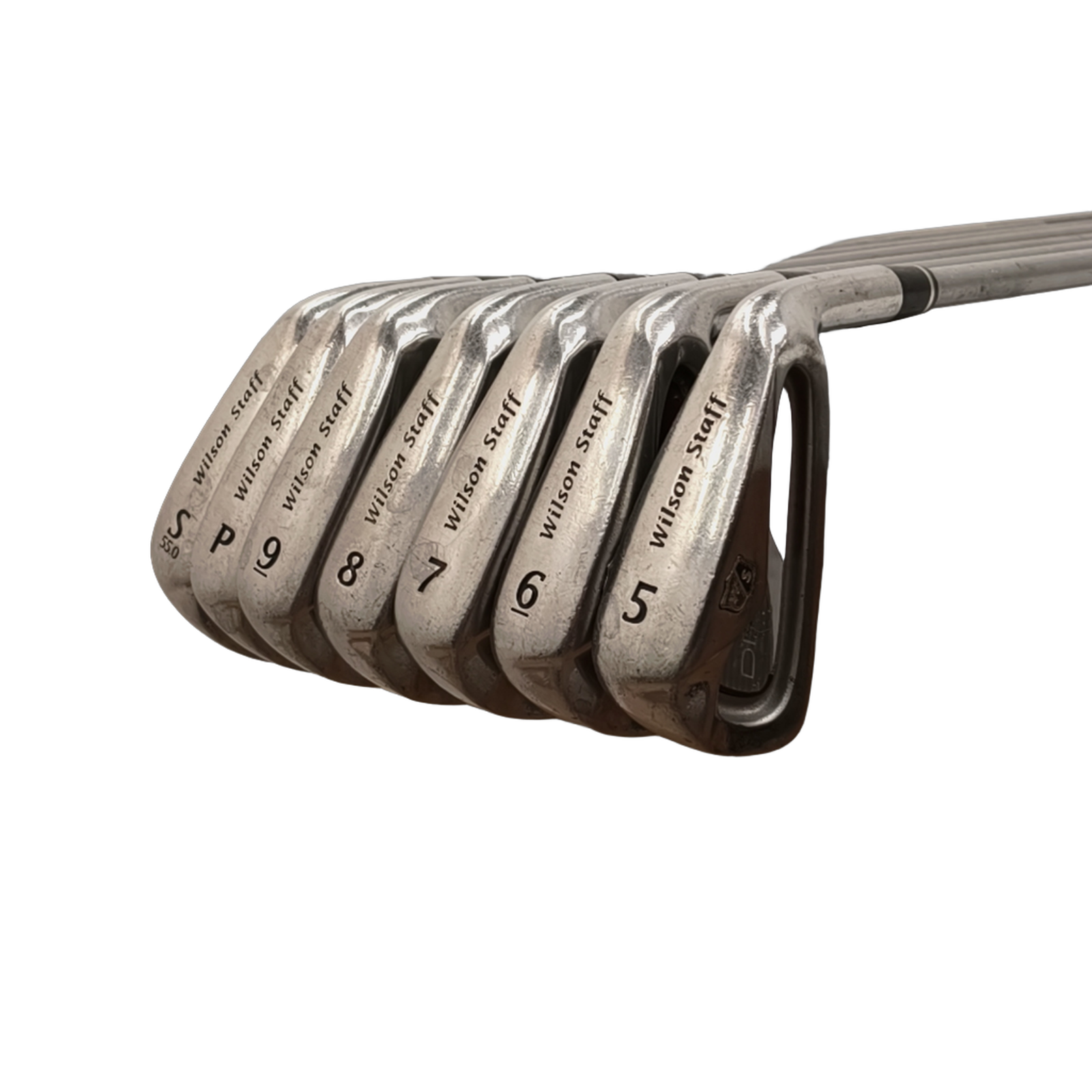 Wilson DI9 iron set / 5-PW+SW / Flex Regular / Graphite [model:birefnet-general] [bg:handrolled]