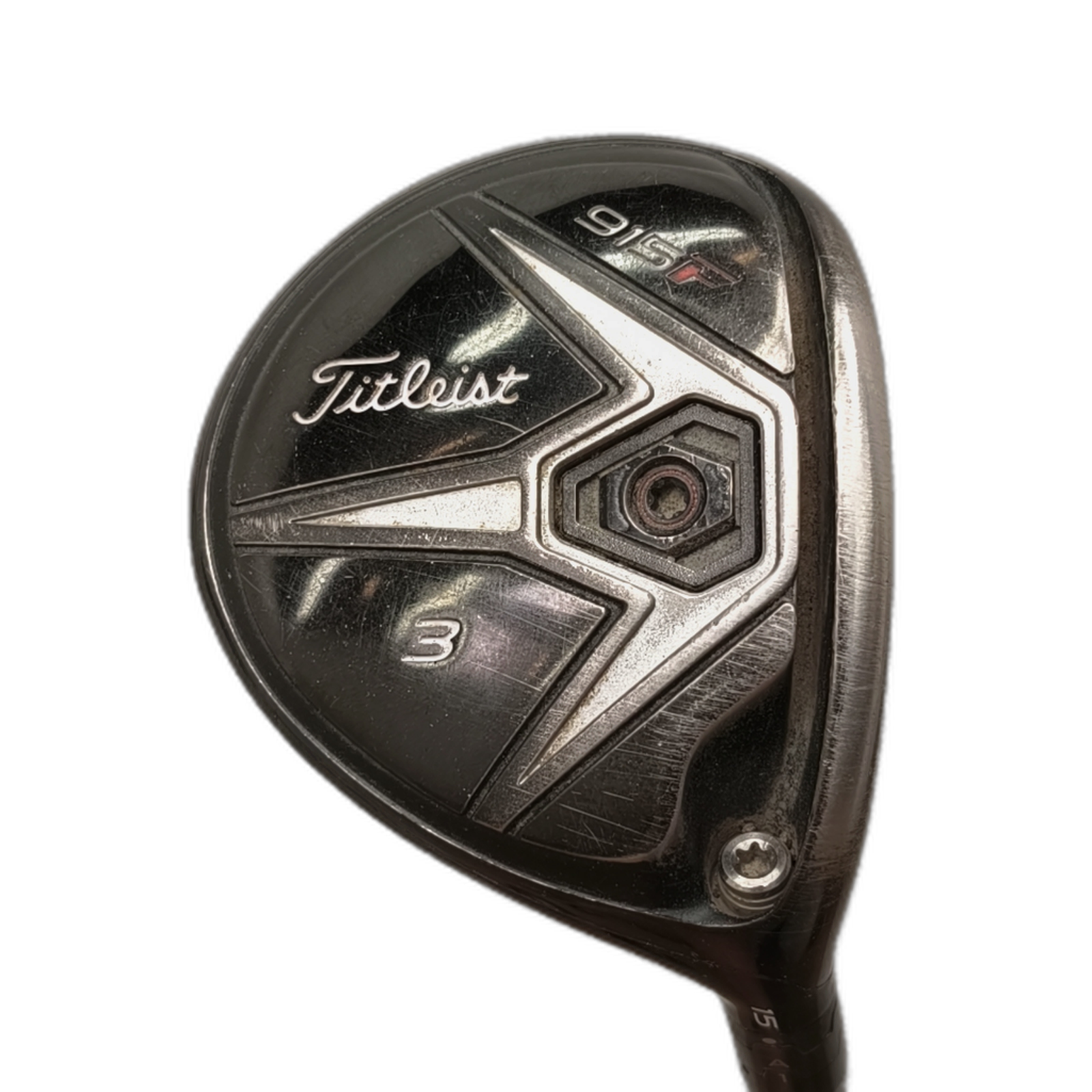 Titleist 915F Fairway Wood / Flex Regular / Loft 15° [model:silueta] [bg:handrolled]