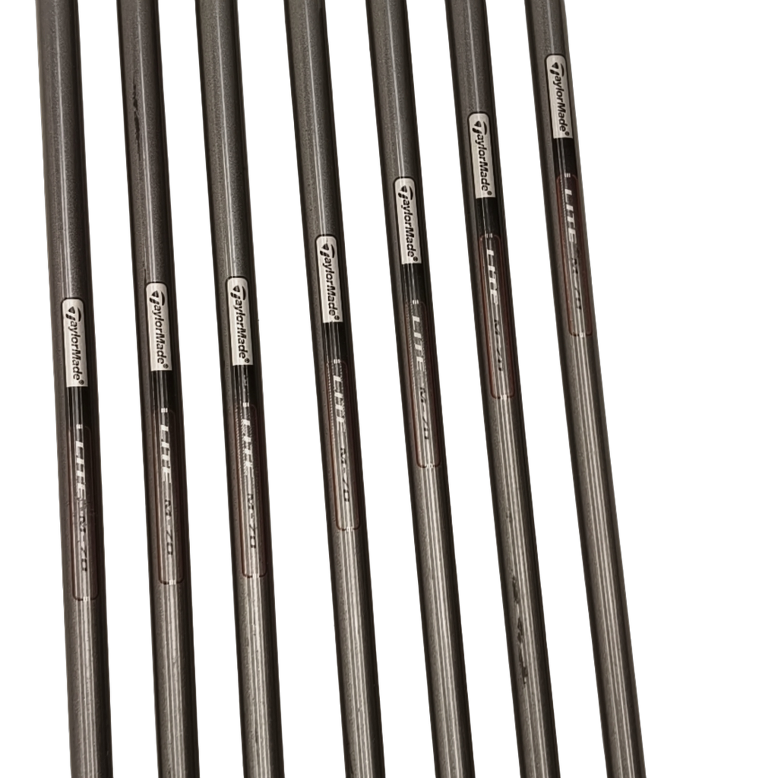 TaylorMade 200 Steel shafts / 5-PW+SW / Flex Regular / Graphite [model:birefnet-general] [bg:handrolled]