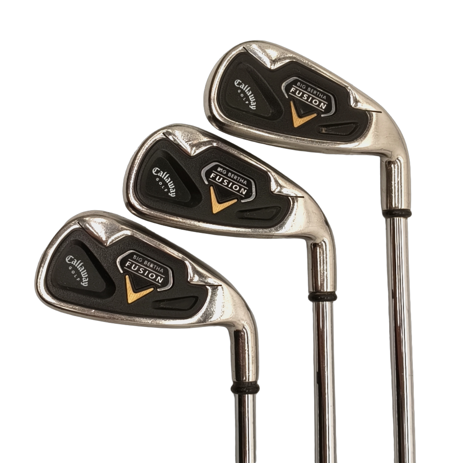 Callaway Big Bertha Fusion Jernsæt / 4-PW+AW  / Flex Stiff / Stål [model:birefnet-general] [bg:handrolled]