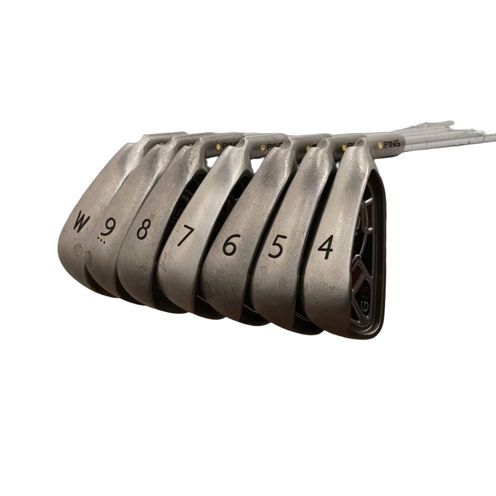 PING G15 Jernsæt / 4-PW / Flex Regular / Stål [model:birefnet-general] [bg:handrolled]