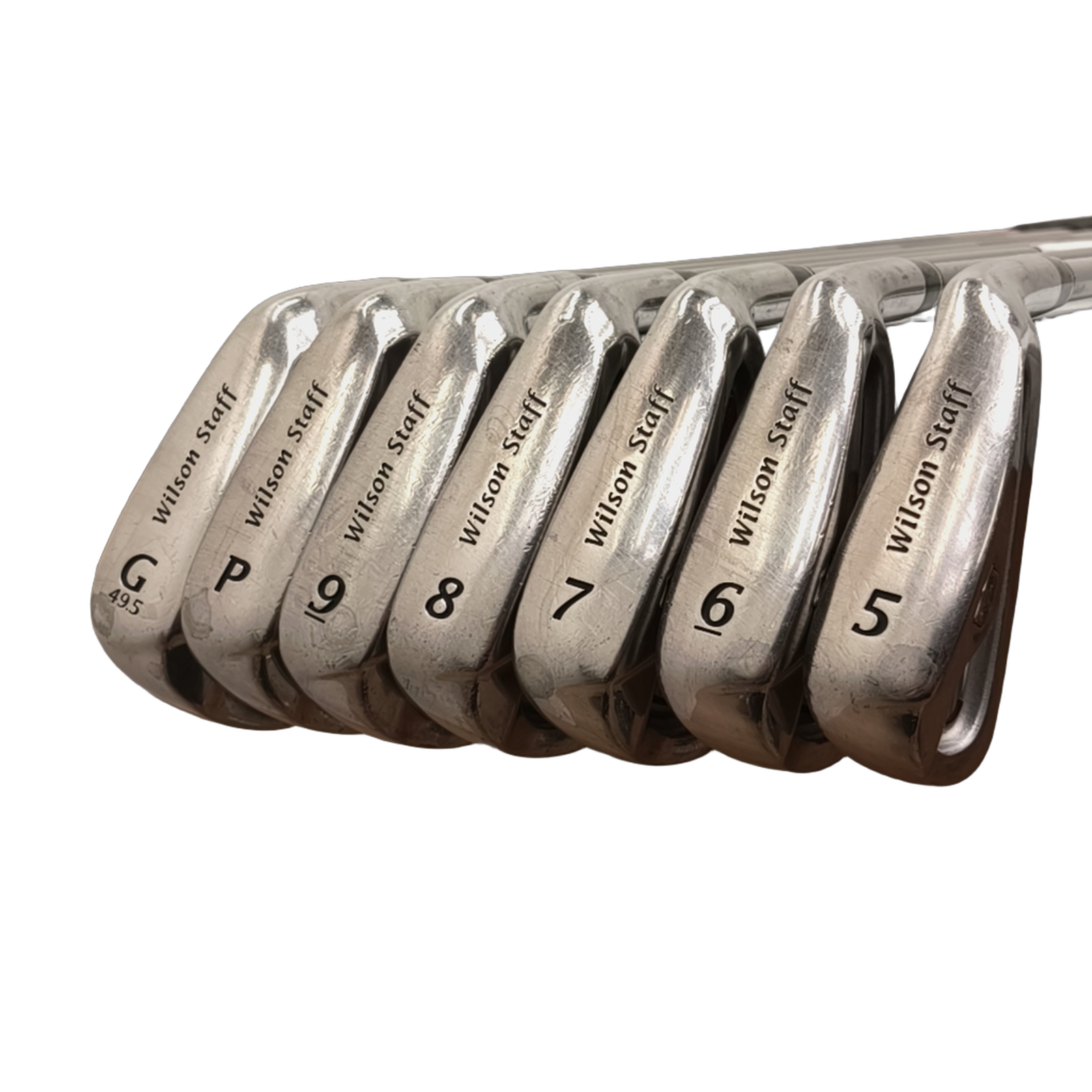 Wilson Staff DI9 Jernsæt / 5-PW+GW / Flex Regular / Grafit [model:birefnet-general] [bg:handrolled]