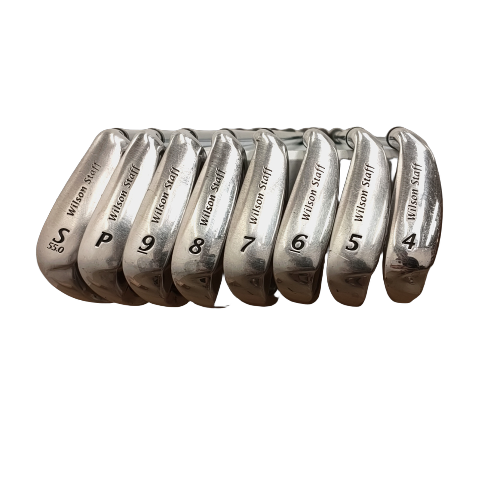 Wilson Staff DI9 Jernsæt / 4-PW+SW / Flex Uniflex / Stål [model:birefnet-general] [bg:handrolled]