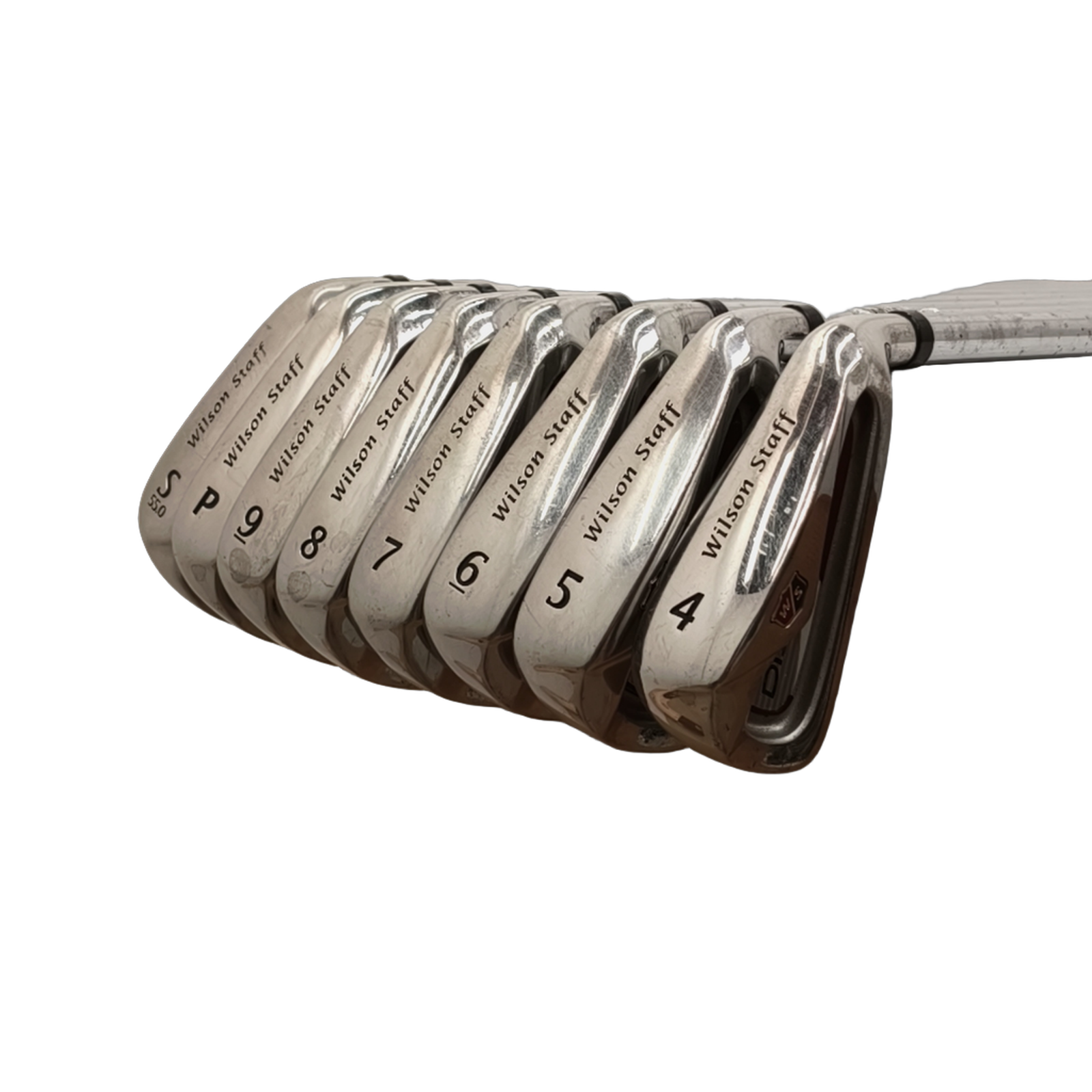 Wilson Staff DI9 Jernsæt / 4-PW+SW / Flex Uniflex / Stål [model:birefnet-general] [bg:handrolled]