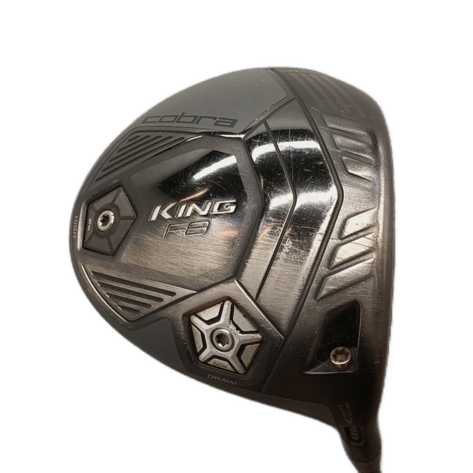 Cobra King F8 Driver / Flex Regular / Loft 10.5 [model:silueta] [bg:handrolled]