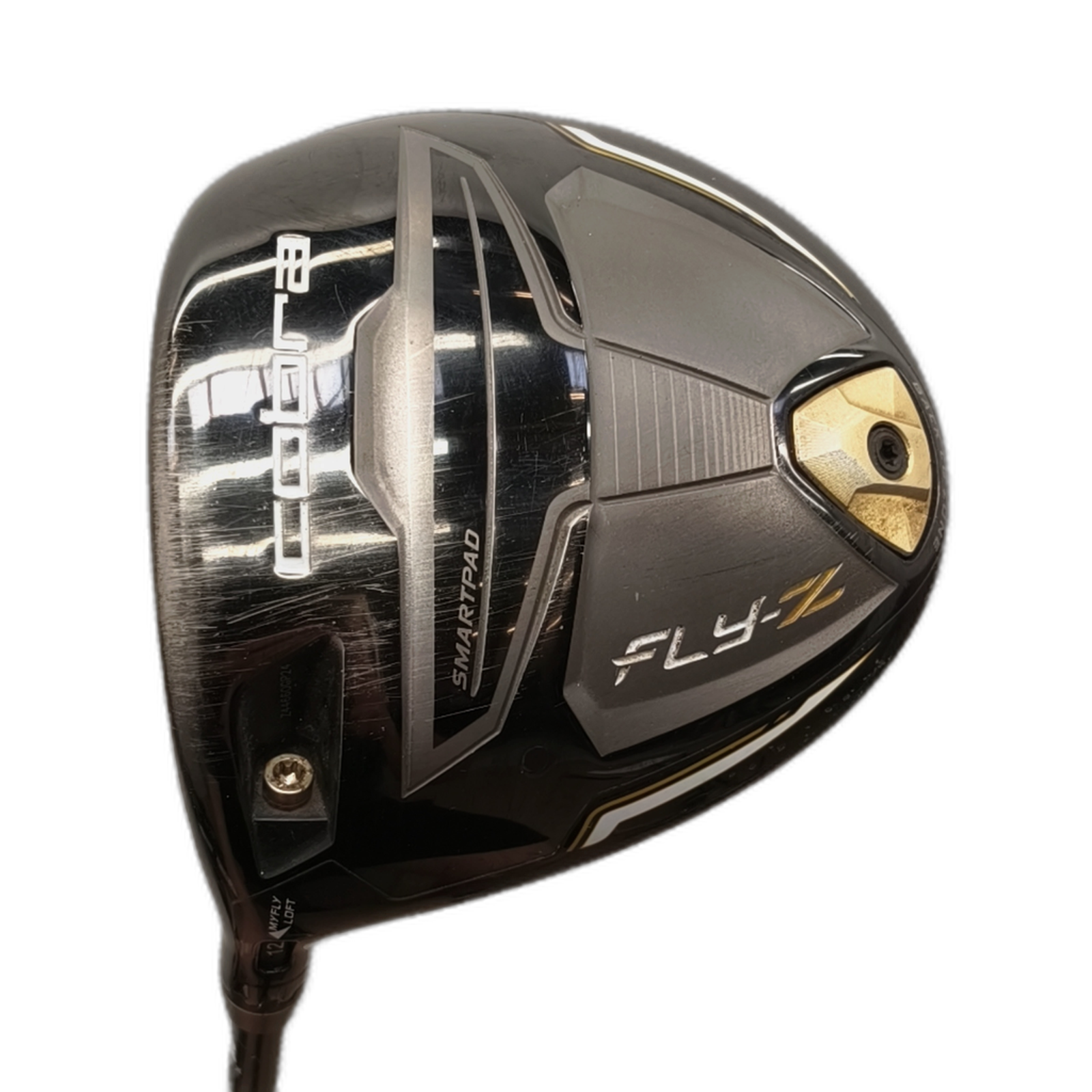 Venstre Cobra fly z Driver / Flex Regular / Loft 12 [model:silueta] [bg:handrolled]