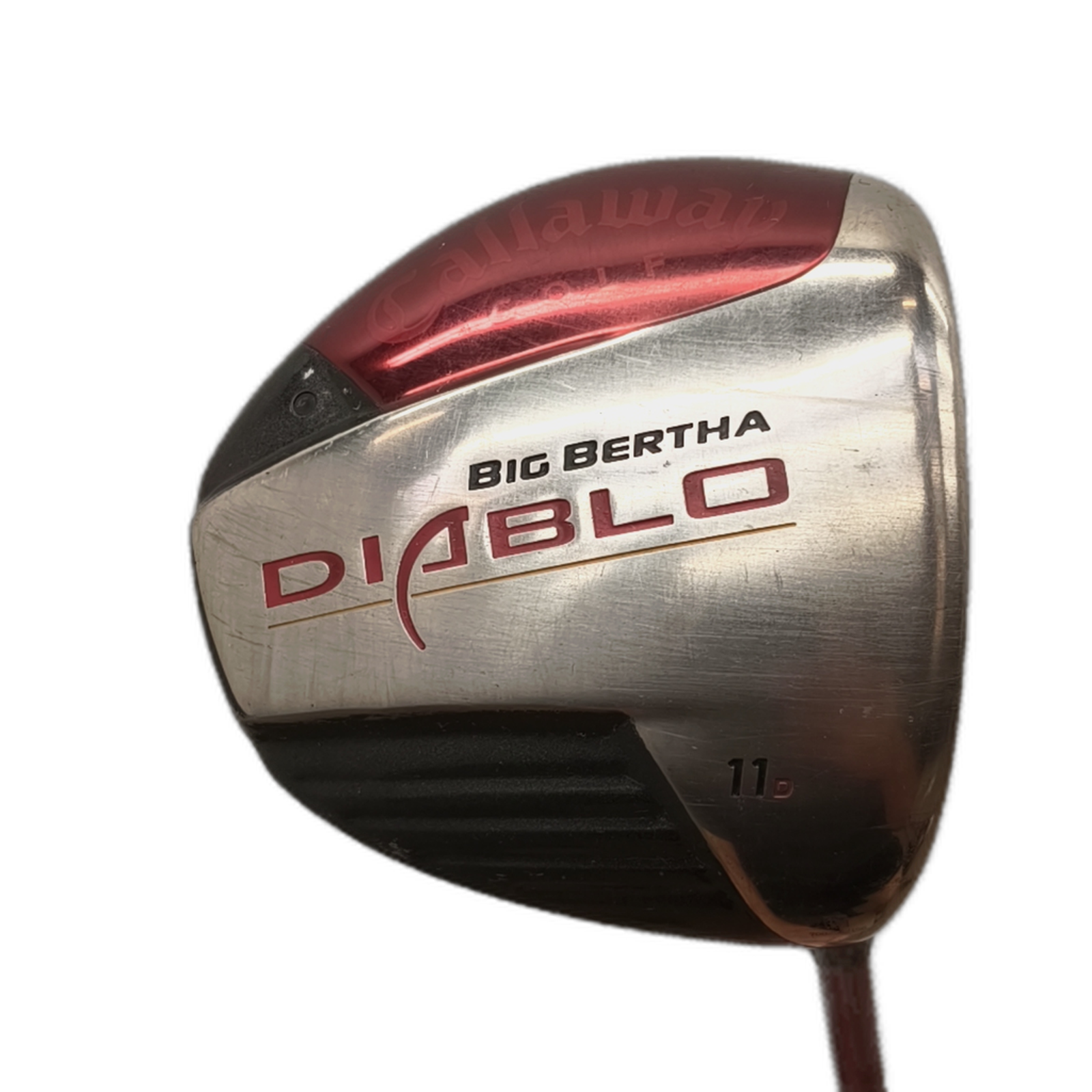 Callaway Big Bertha Diablo Driver / Flex Regular / Loft 11 [model:silueta] [bg:handrolled]