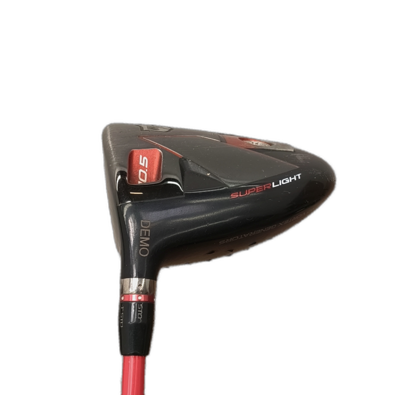 Venstre Wilson Staff D300 Superlight Driver / Flex Regular / Loft 10.5 [model:silueta] [bg:handrolled]