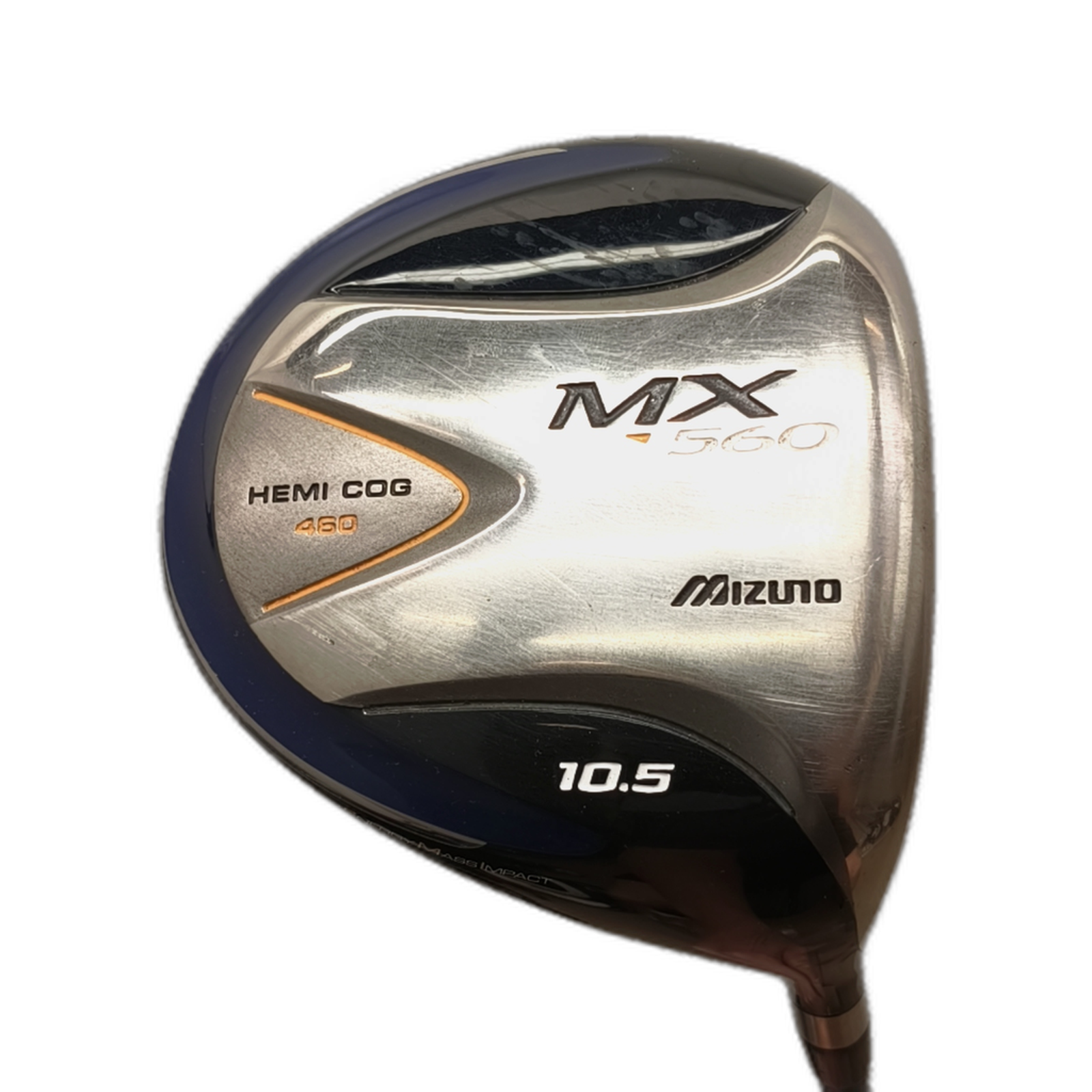Mizuno MX-560 Driver / Flex Regular / Loft 10.5 [model:silueta] [bg:handrolled]