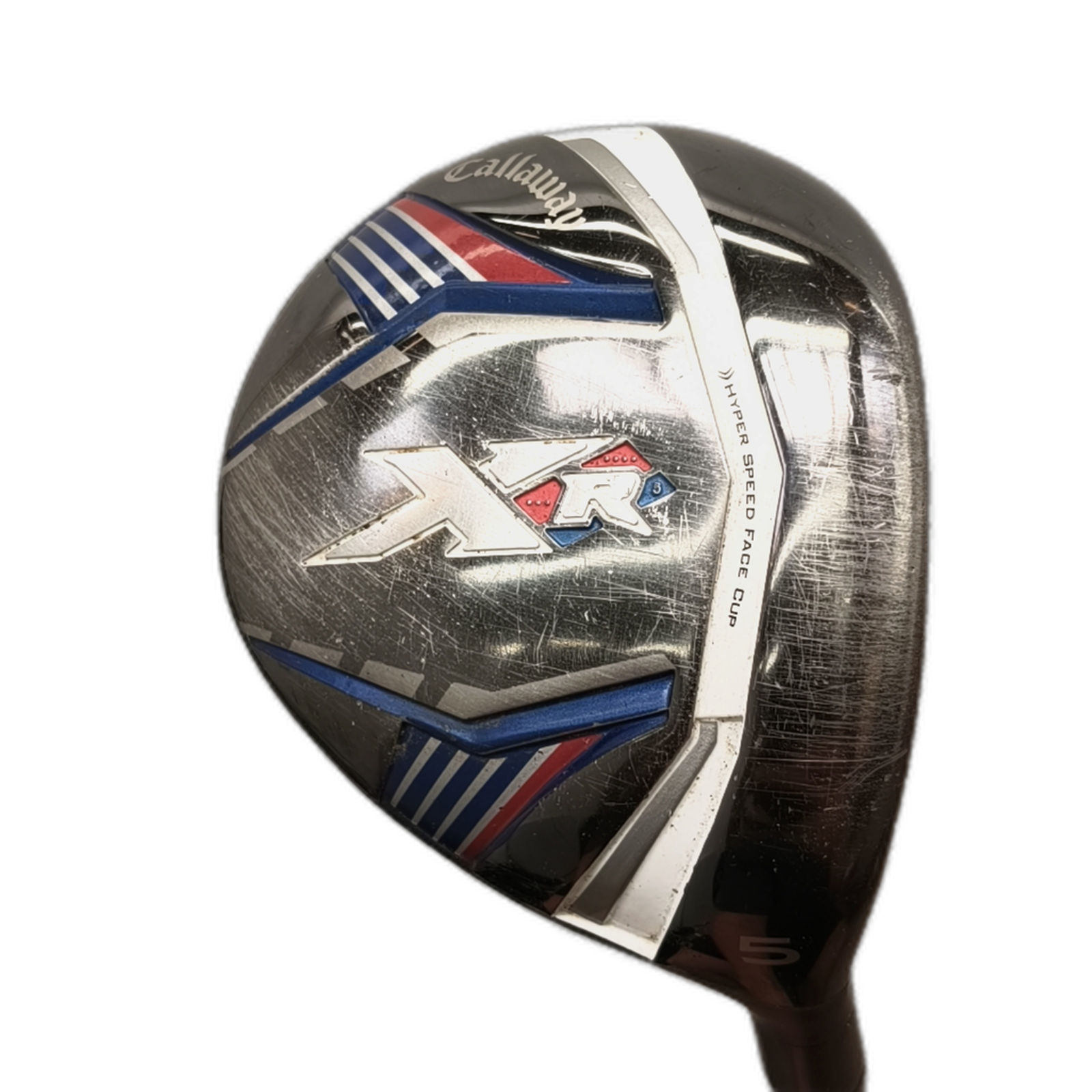 Callaway XR Fairway Wood / Flex Regular / #5/18 [model:silueta] [bg:handrolled]