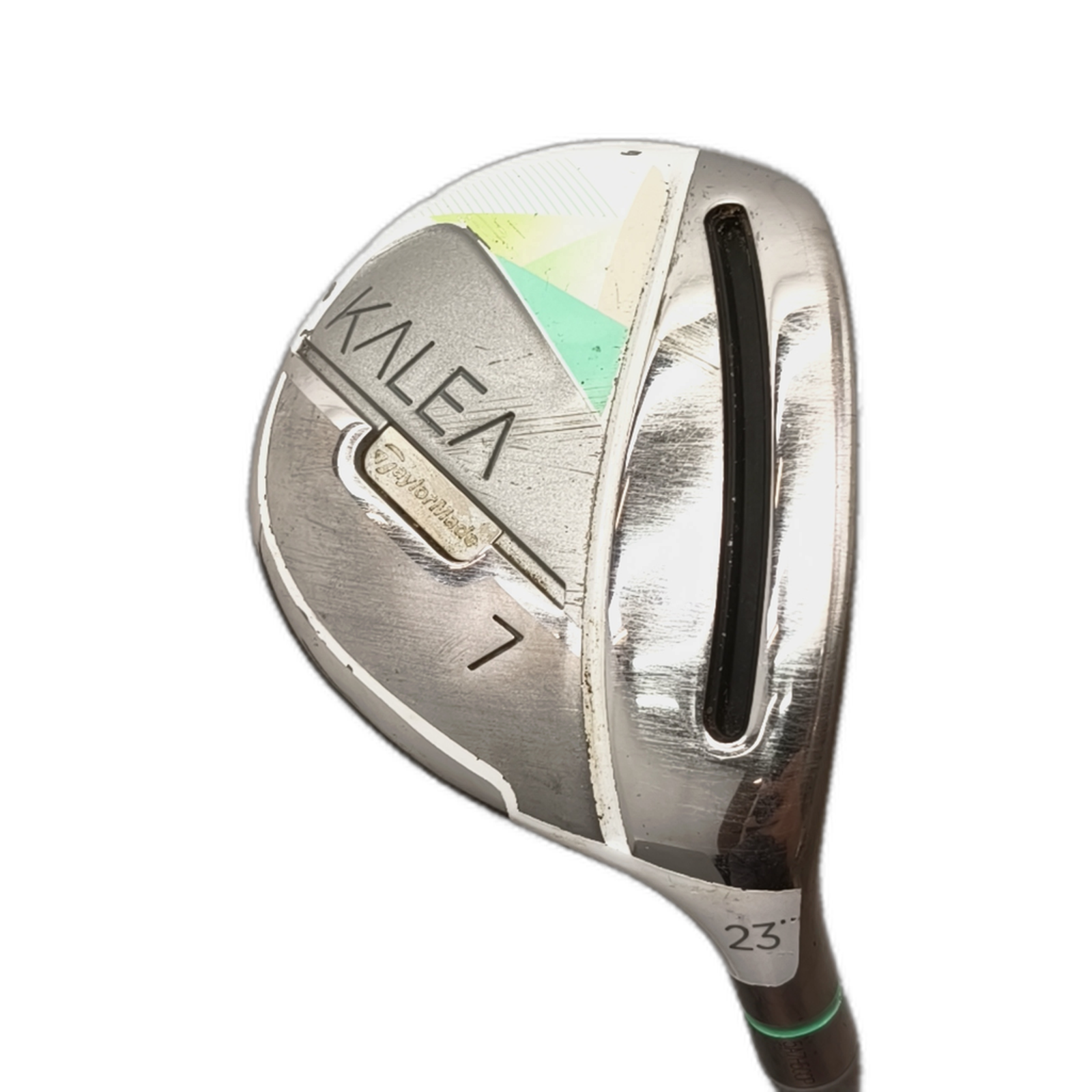 TaylorMade Kalea Fairway Wood / Flex Ladies / #7/23 [model:silueta] [bg:handrolled]