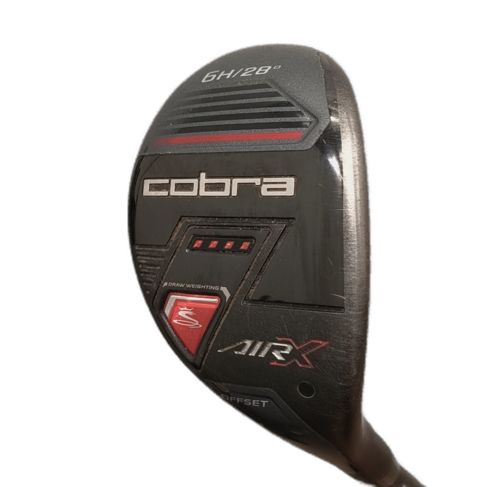 Cobra AIR-X Offset Hybrid / Flex A-flex / #6/28 [model:silueta] [bg:handrolled]