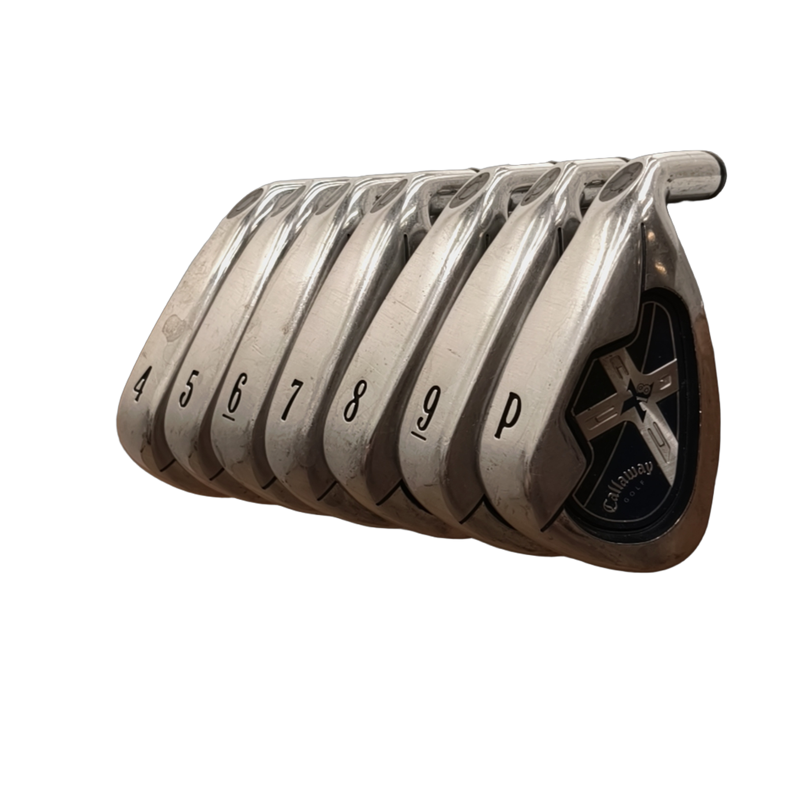 Callaway X18 Jernsæt / 4-PW / Flex Regular / Grafit [model:birefnet-general] [bg:handrolled]