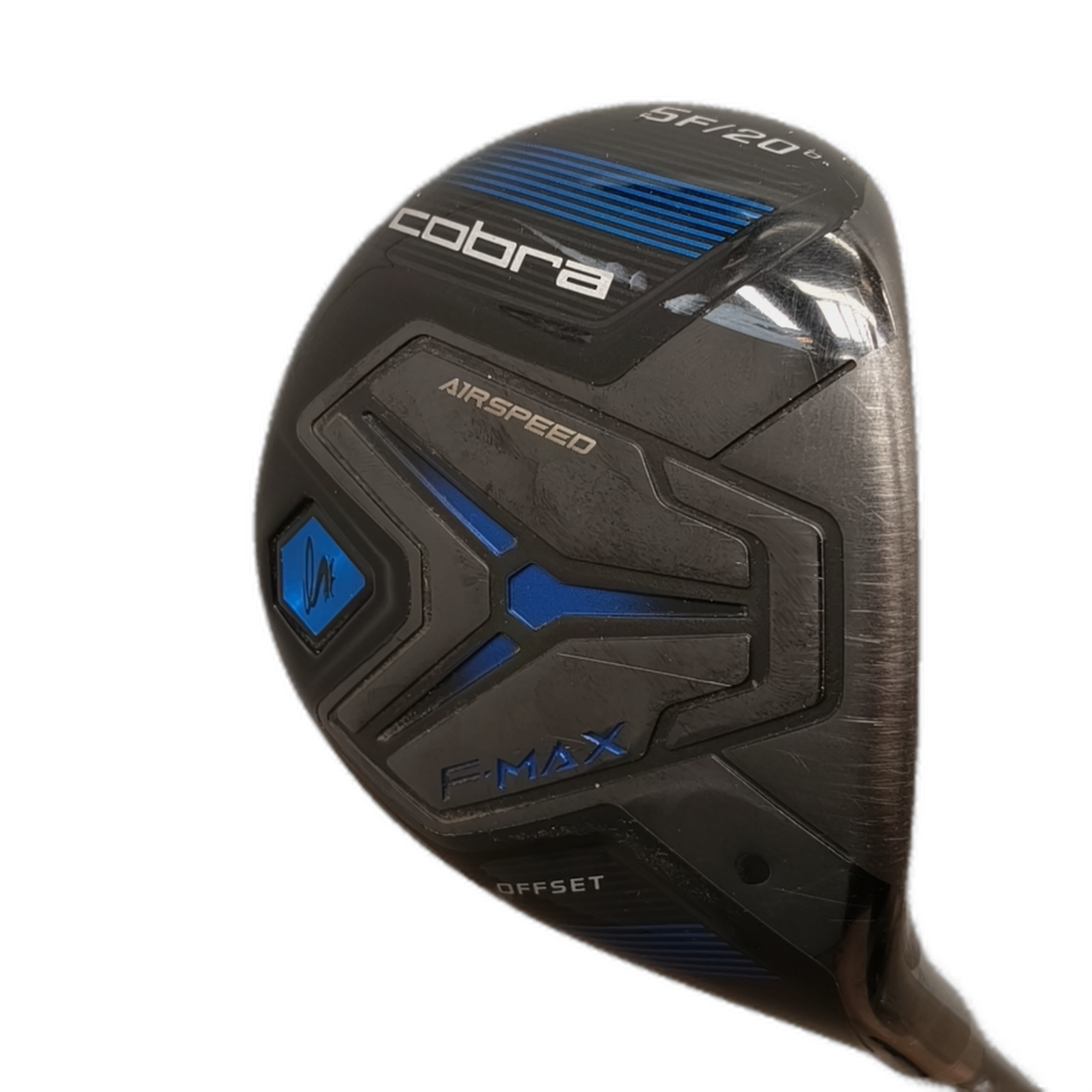 Cobra F-Max Offset Fairway Wood / Flex A-flex / #5/20 [model:silueta] [bg:handrolled]