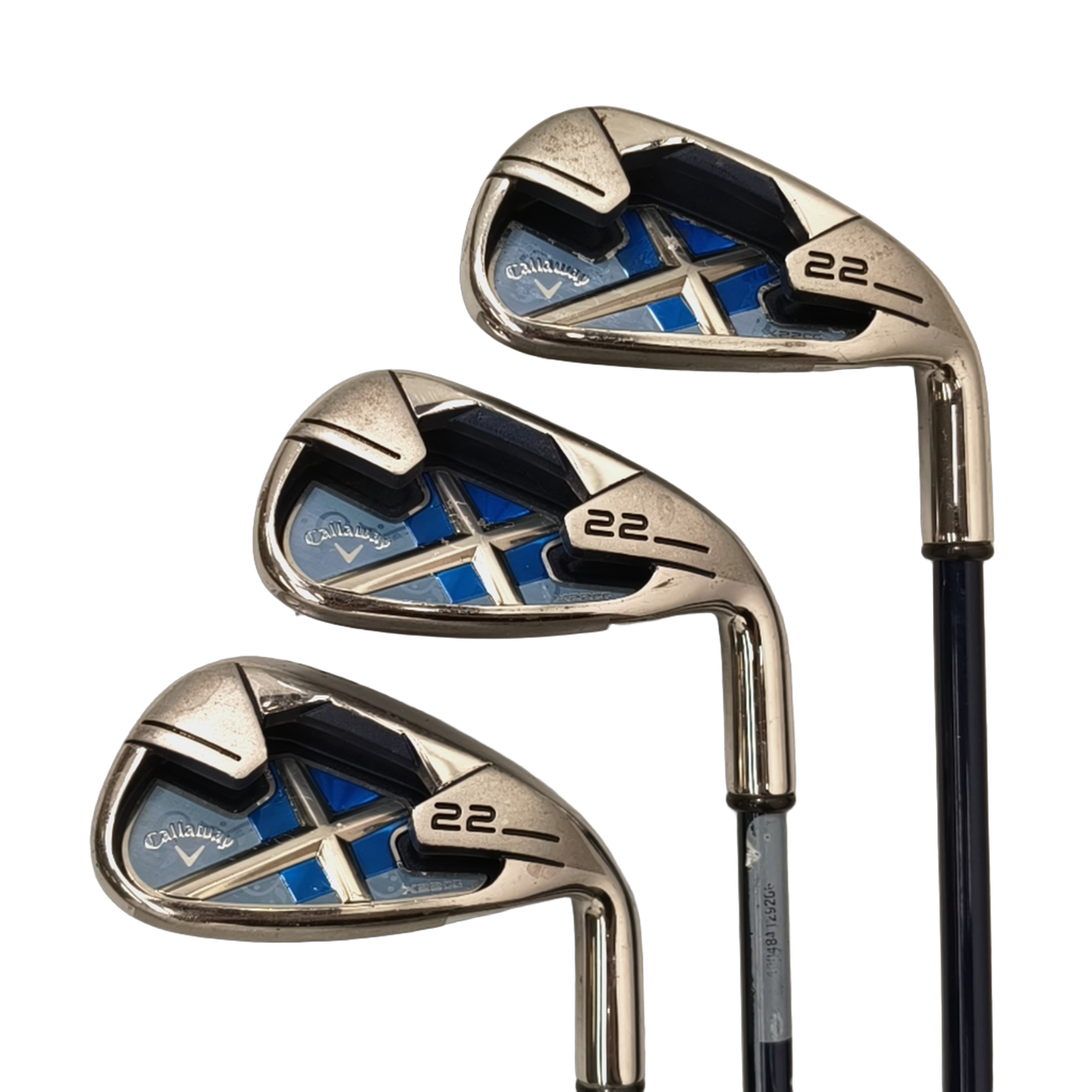 Callaway X22 Jernsæt / 6-PW+SW / Flex Ladies / Grafit [model:birefnet-general] [bg:handrolled]